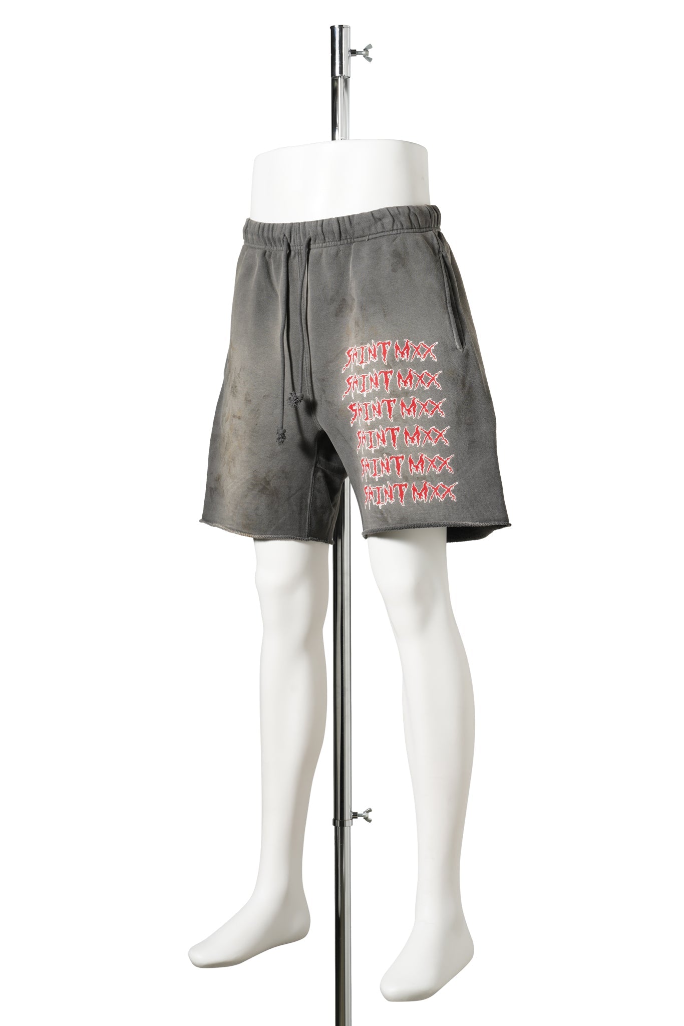 SWEAT SHORTS/SAINT MXX / CHARCOAL