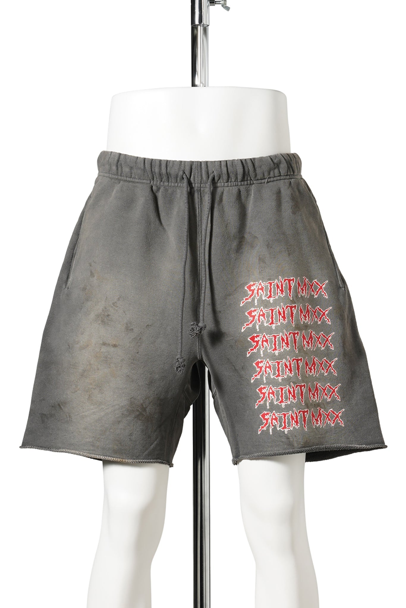 SWEAT SHORTS/SAINT MXX / CHARCOAL