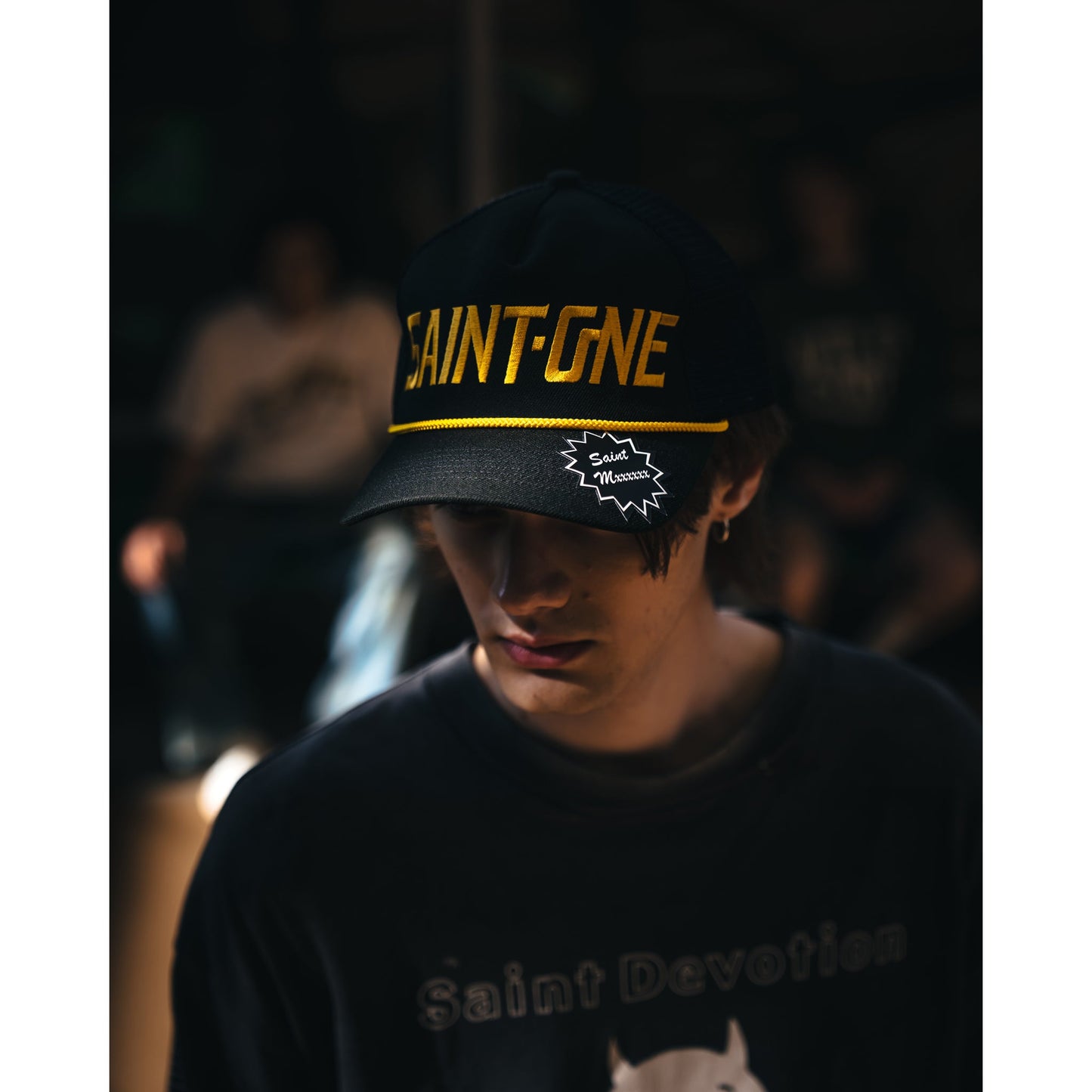 MESH CAP/SAINT ONE / BLACK