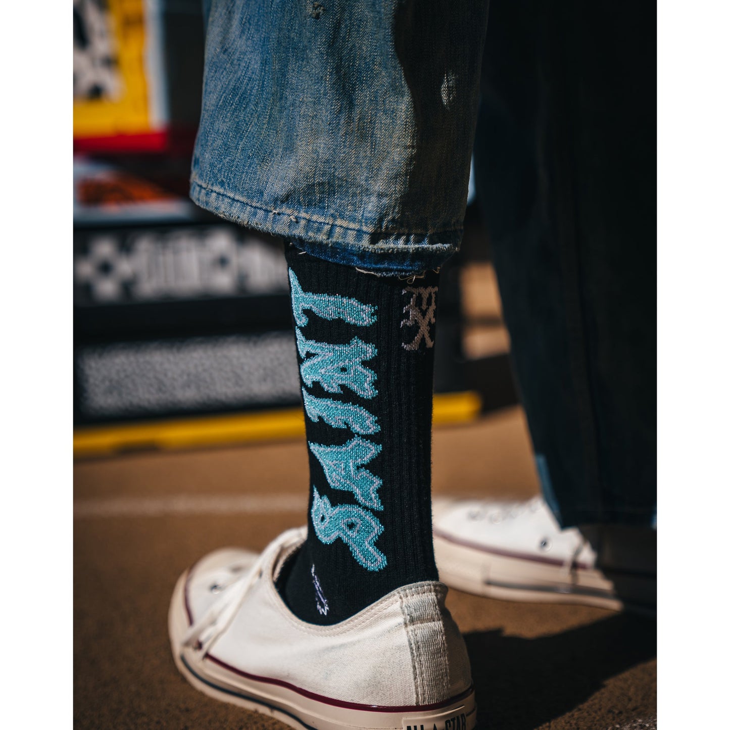 SOCKS/SAINT / BLACK+BLUE