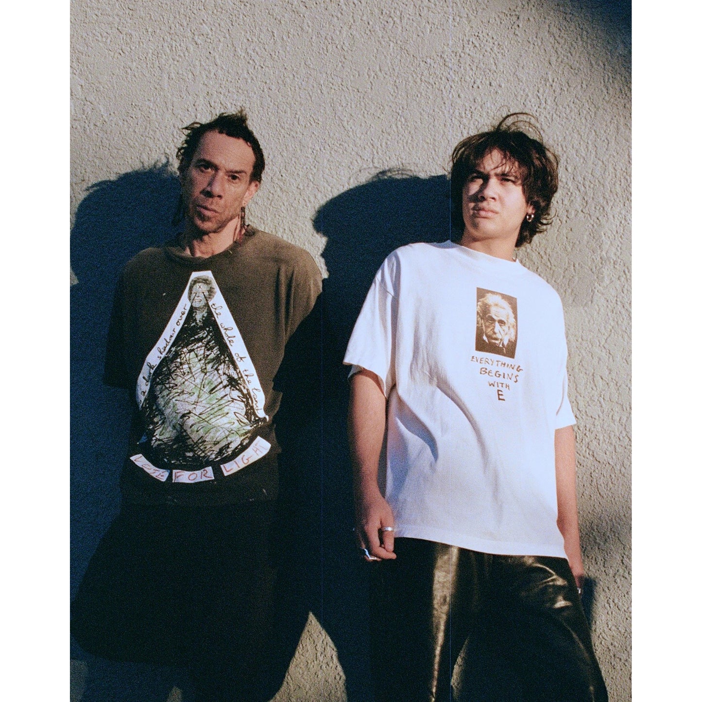 SAINT Mxxxxxx x Jamie Reid JR_SS T-SHIRT/VOTE F LIGHT / BLK