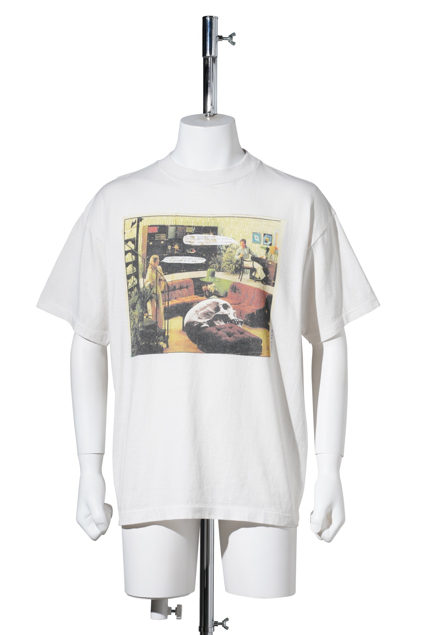 SAINT Mxxxxxx x Jamie Reid JR_SS T-SHIRT/JAMIE REID / WHITE