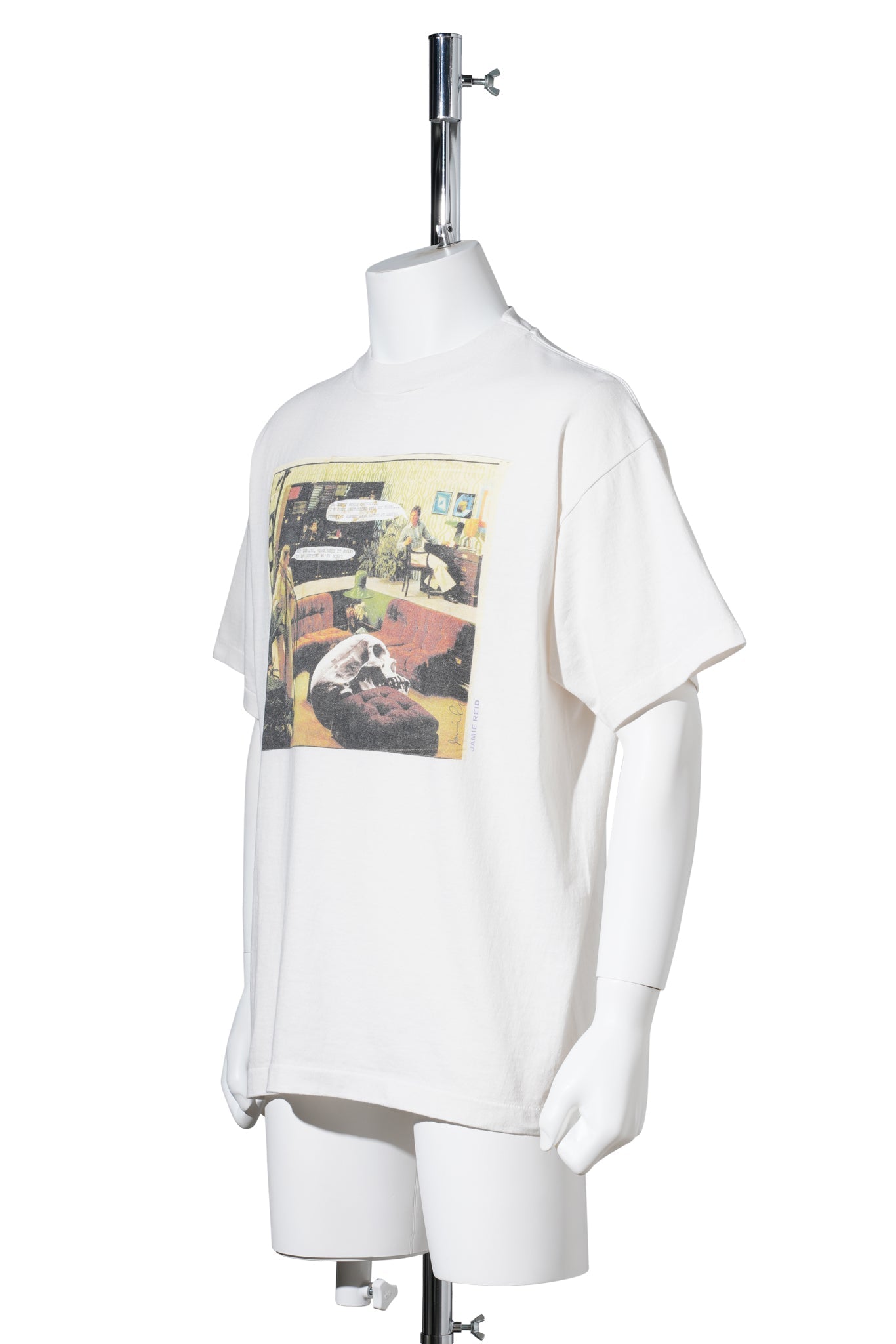 SAINT Mxxxxxx x Jamie Reid JR_SS T-SHIRT/JAMIE REID / WHITE