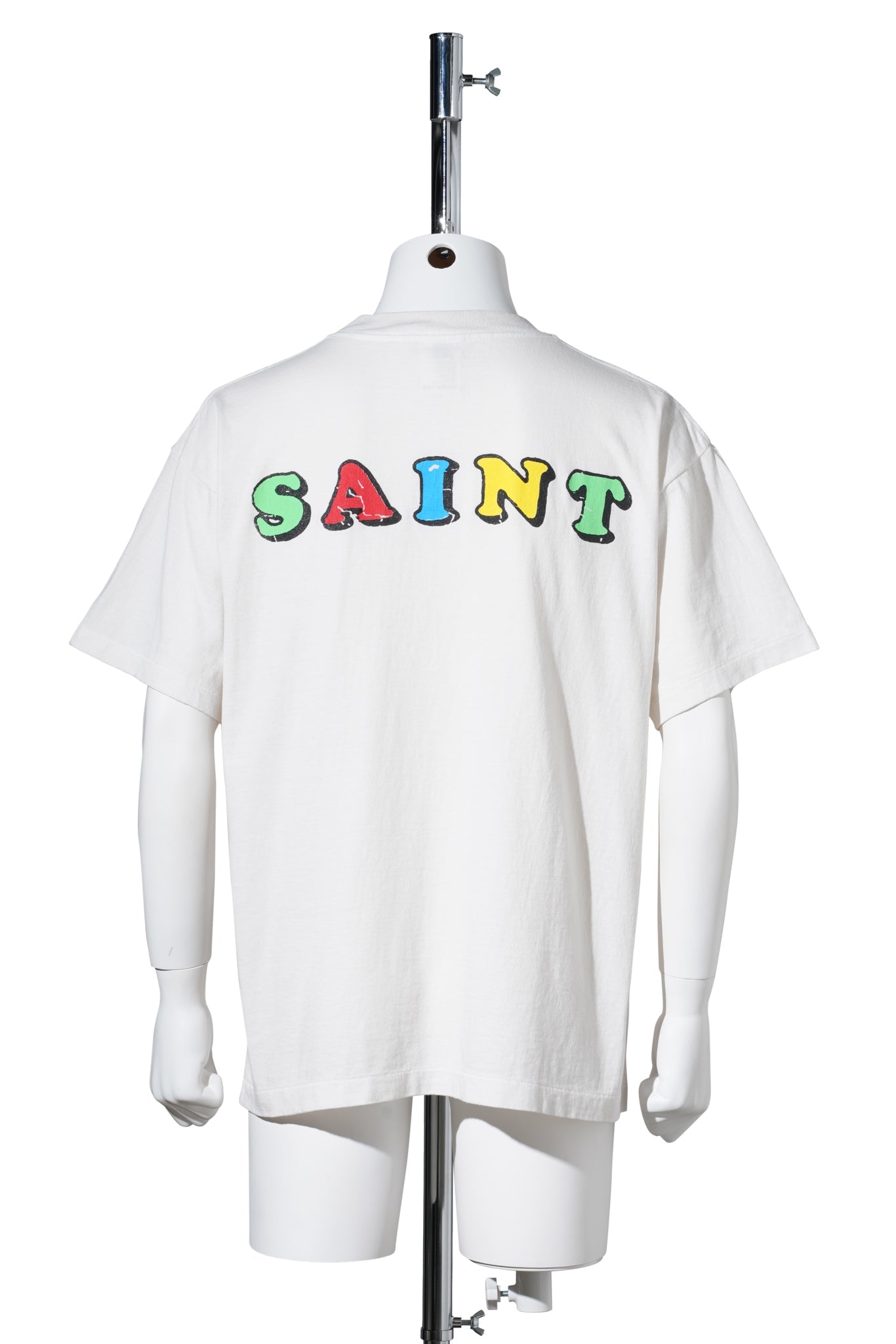 SAINT Mxxxxxx x Jamie Reid JR_SS T-SHIRT/JAMIE REID / WHITE