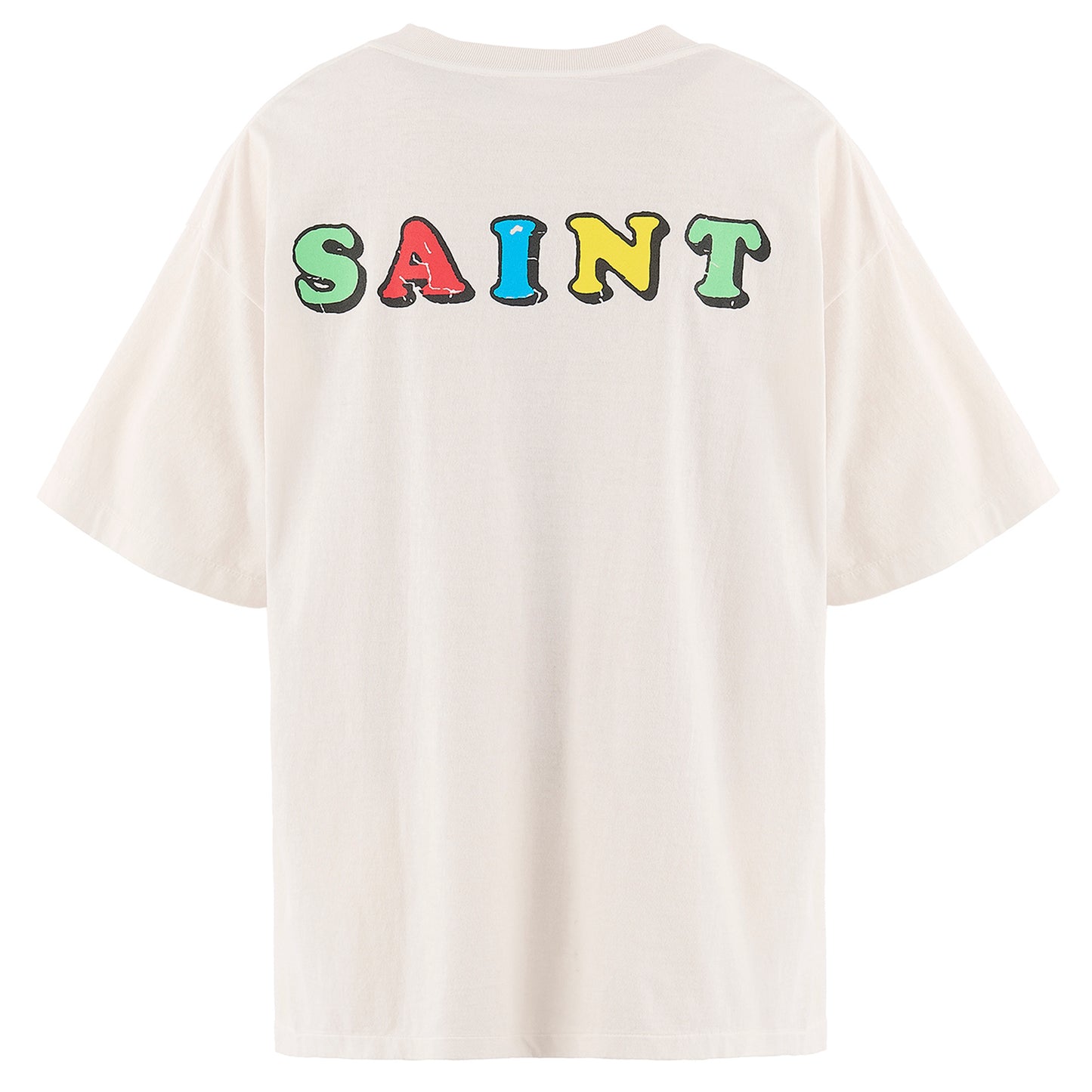 SAINT Mxxxxxx x Jamie Reid JR_SS T-SHIRT/JAMIE REID / WHITE