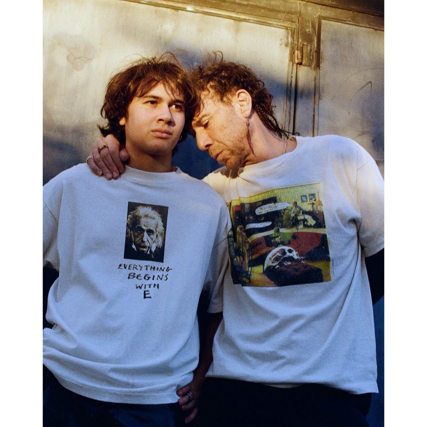SAINT Mxxxxxx x Jamie Reid JR_SS T-SHIRT/JAMIE REID / WHITE