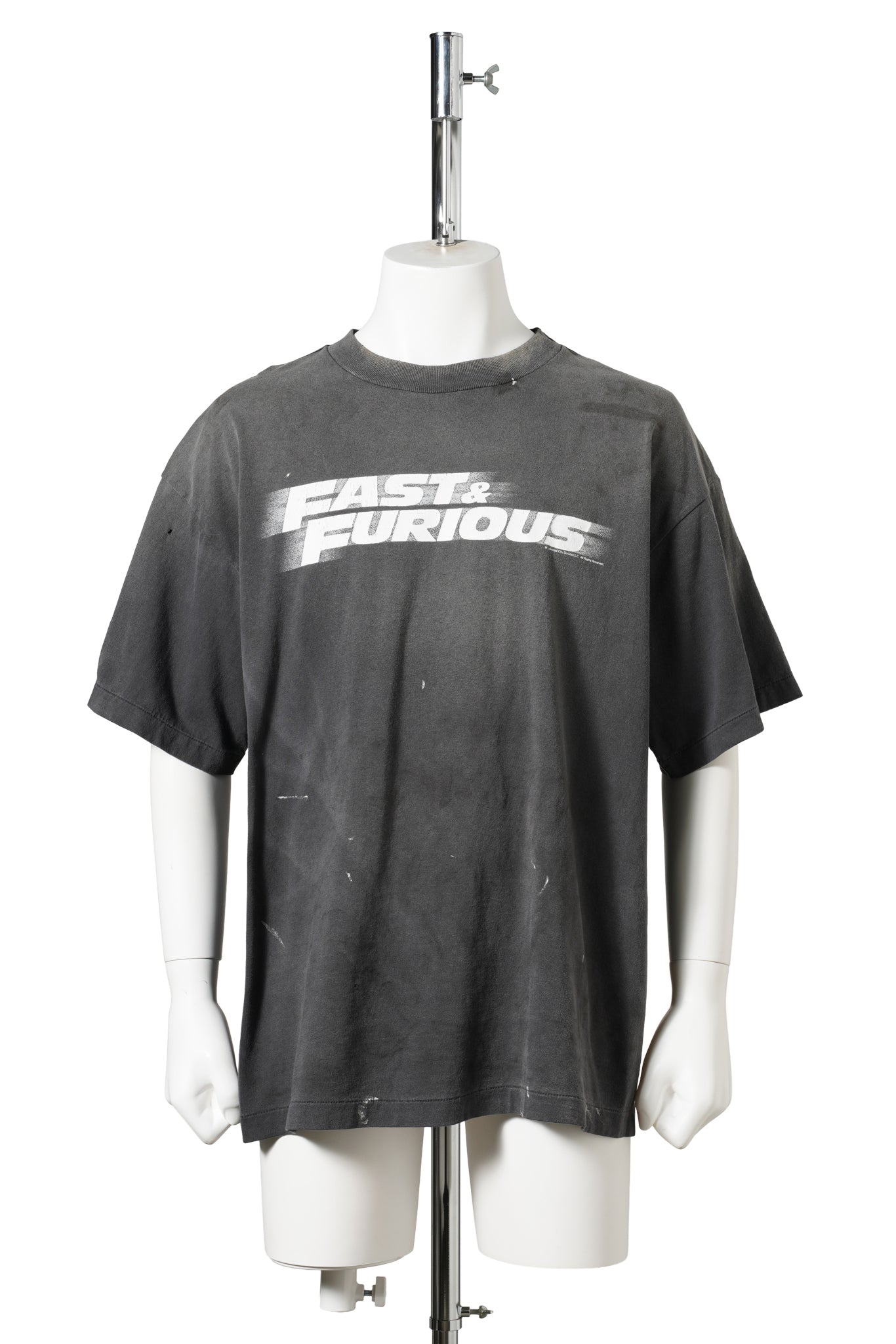 SAINT Mxxxxxx x Fast＆Furious FF_SS T-SHIRT/FAST FURIOUS / BLK