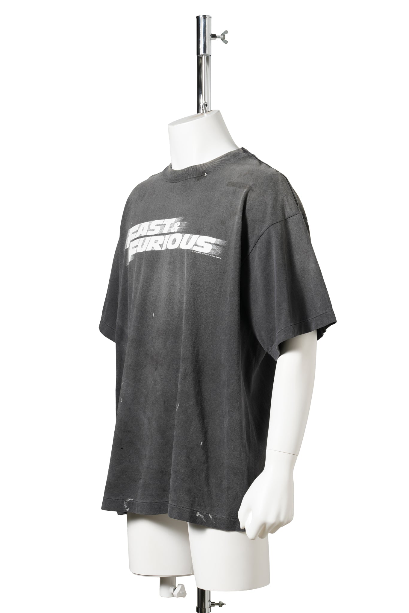 SAINT Mxxxxxx x Fast＆Furious FF_SS T-SHIRT/FAST FURIOUS / BLK
