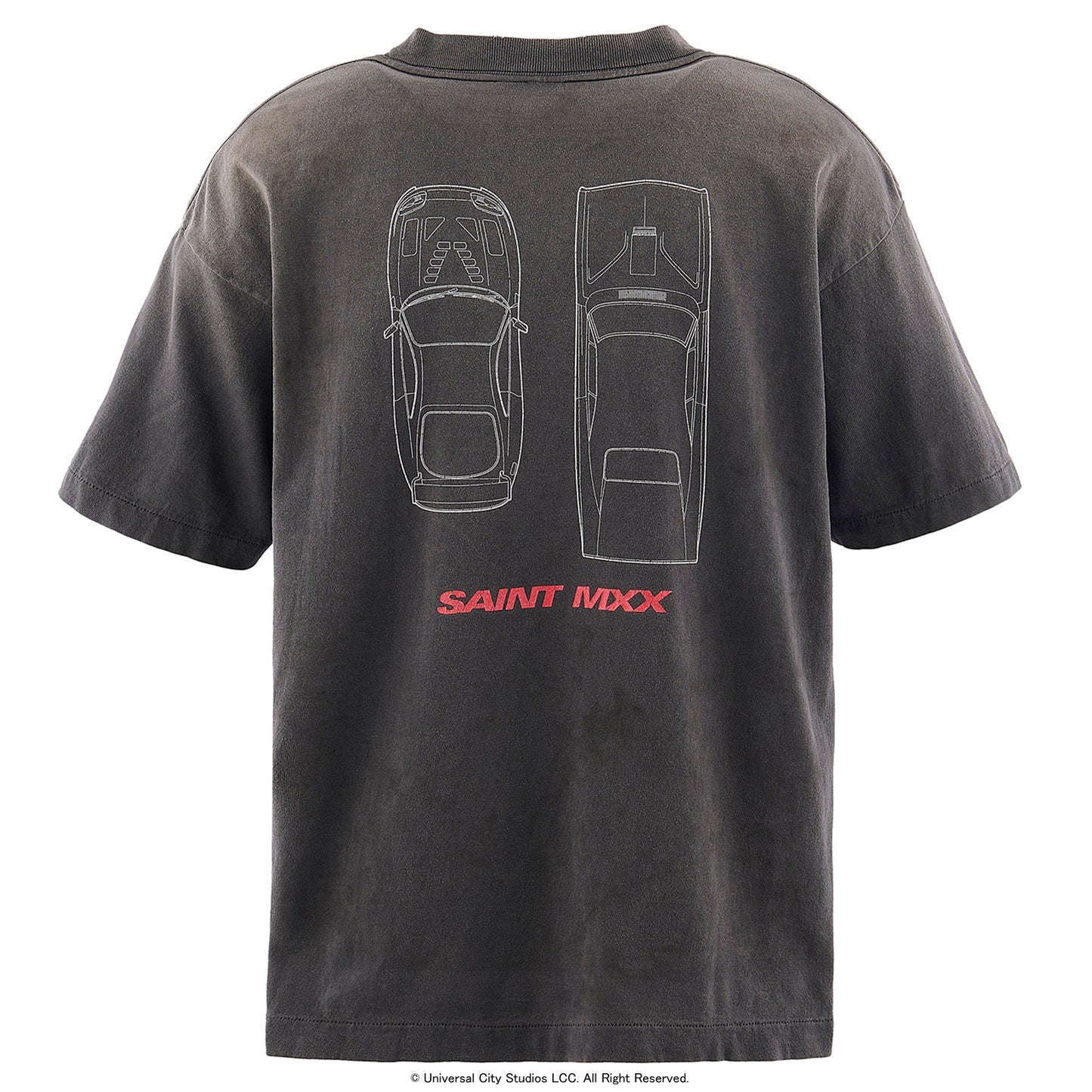 SAINT Mxxxxxx x Fast＆Furious FF_SS T-SHIRT/FAST FURIOUS / BLK