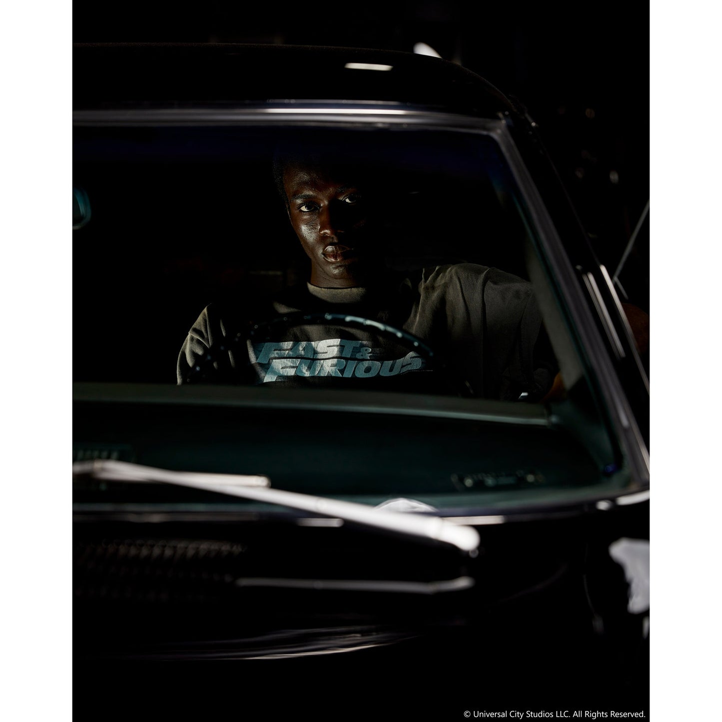 SAINT Mxxxxxx x Fast＆Furious FF_SS T-SHIRT/FAST FURIOUS / BLK