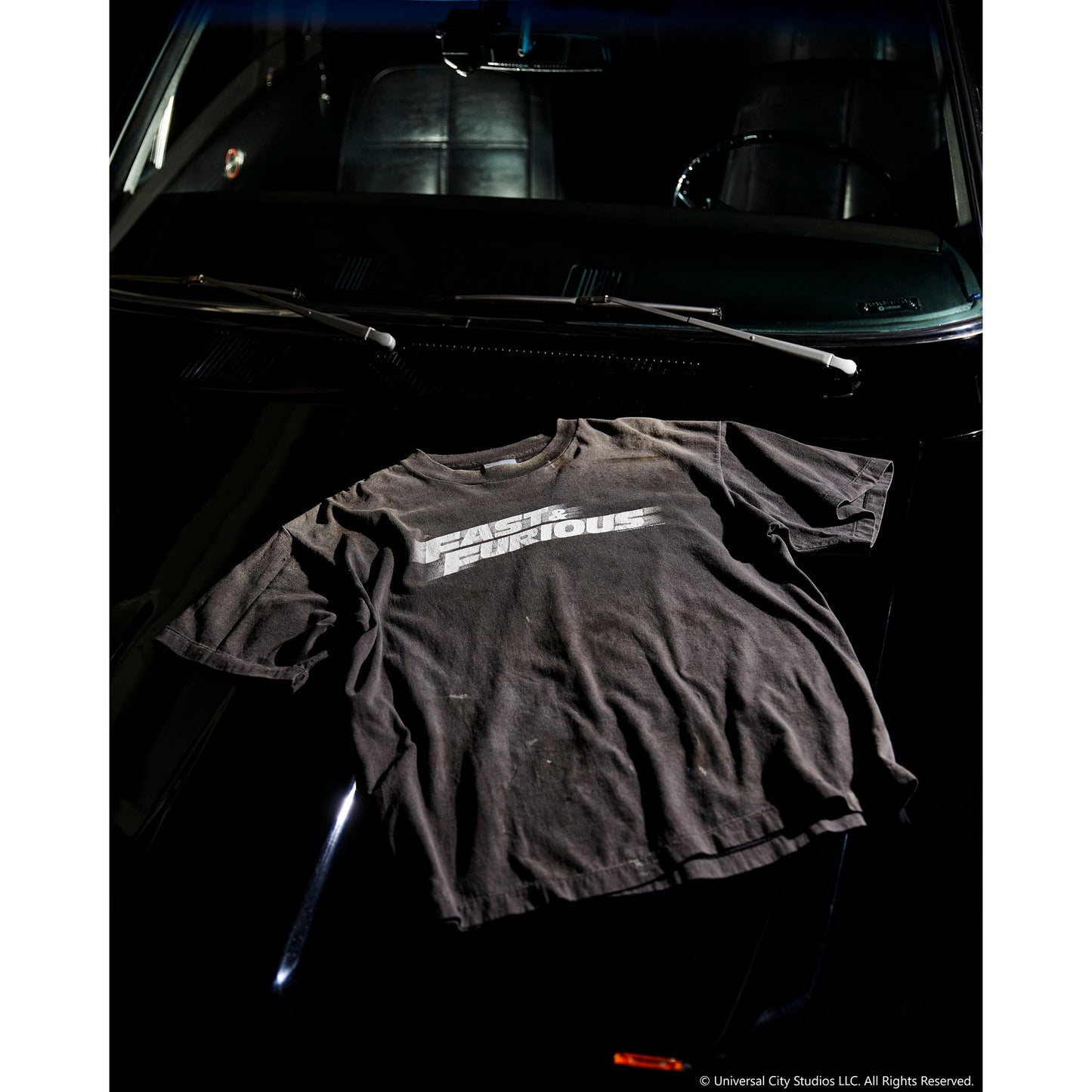 SAINT Mxxxxxx x Fast＆Furious FF_SS T-SHIRT/FAST FURIOUS / BLK