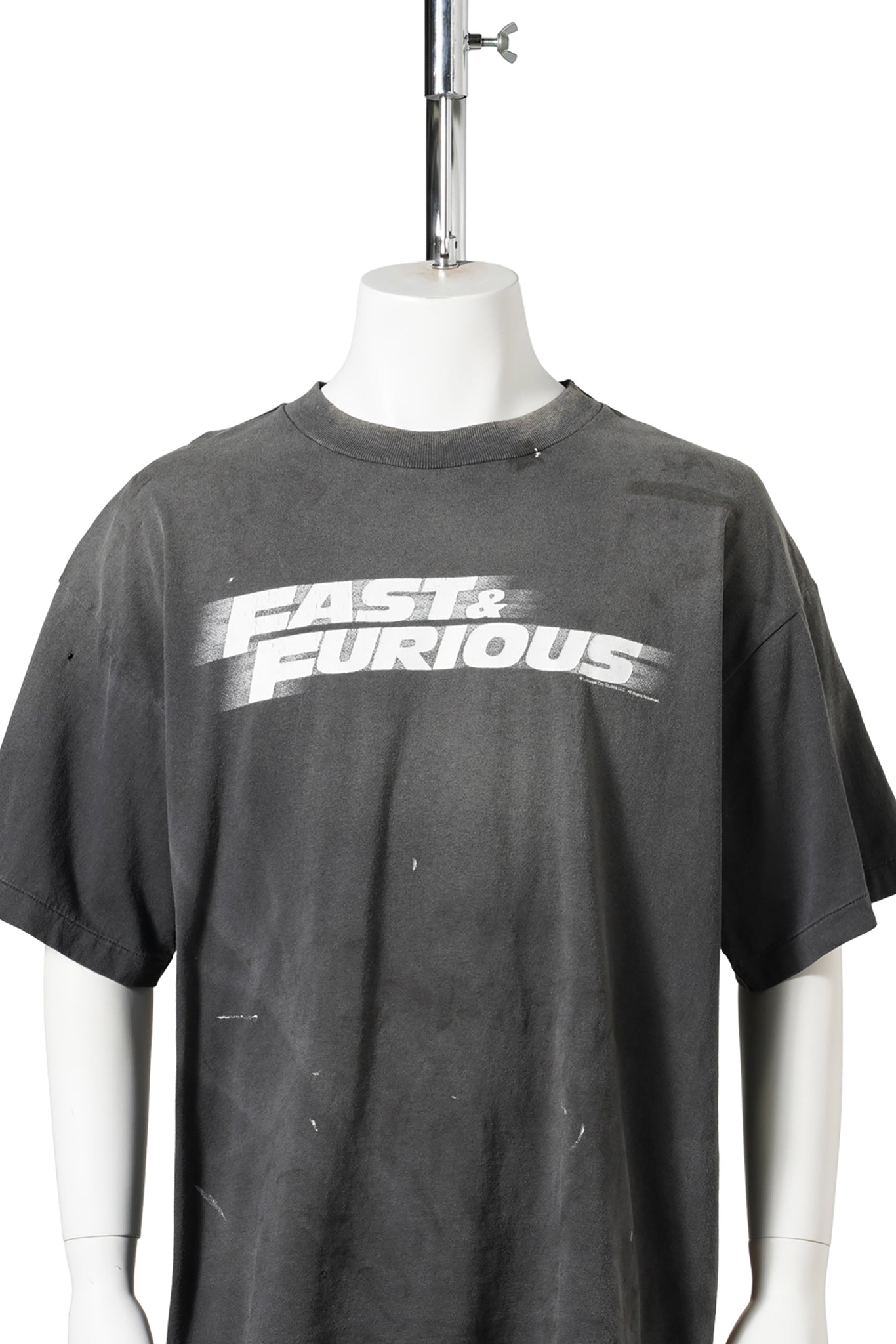 SAINT Mxxxxxx x Fast＆Furious FF_SS T-SHIRT/FAST FURIOUS / BLK