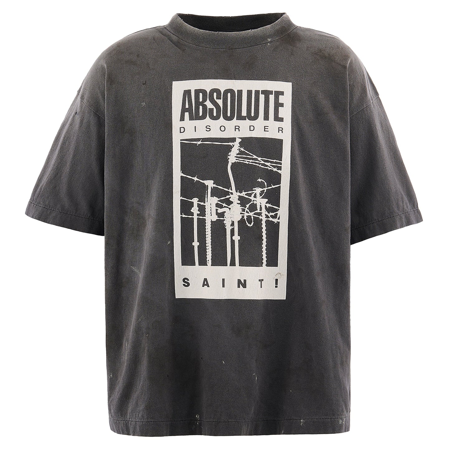 SAINT Mxxxxxx x Kosuke Kawamura KK_SS T-SHIRT/ABSOLUTE / BLACK