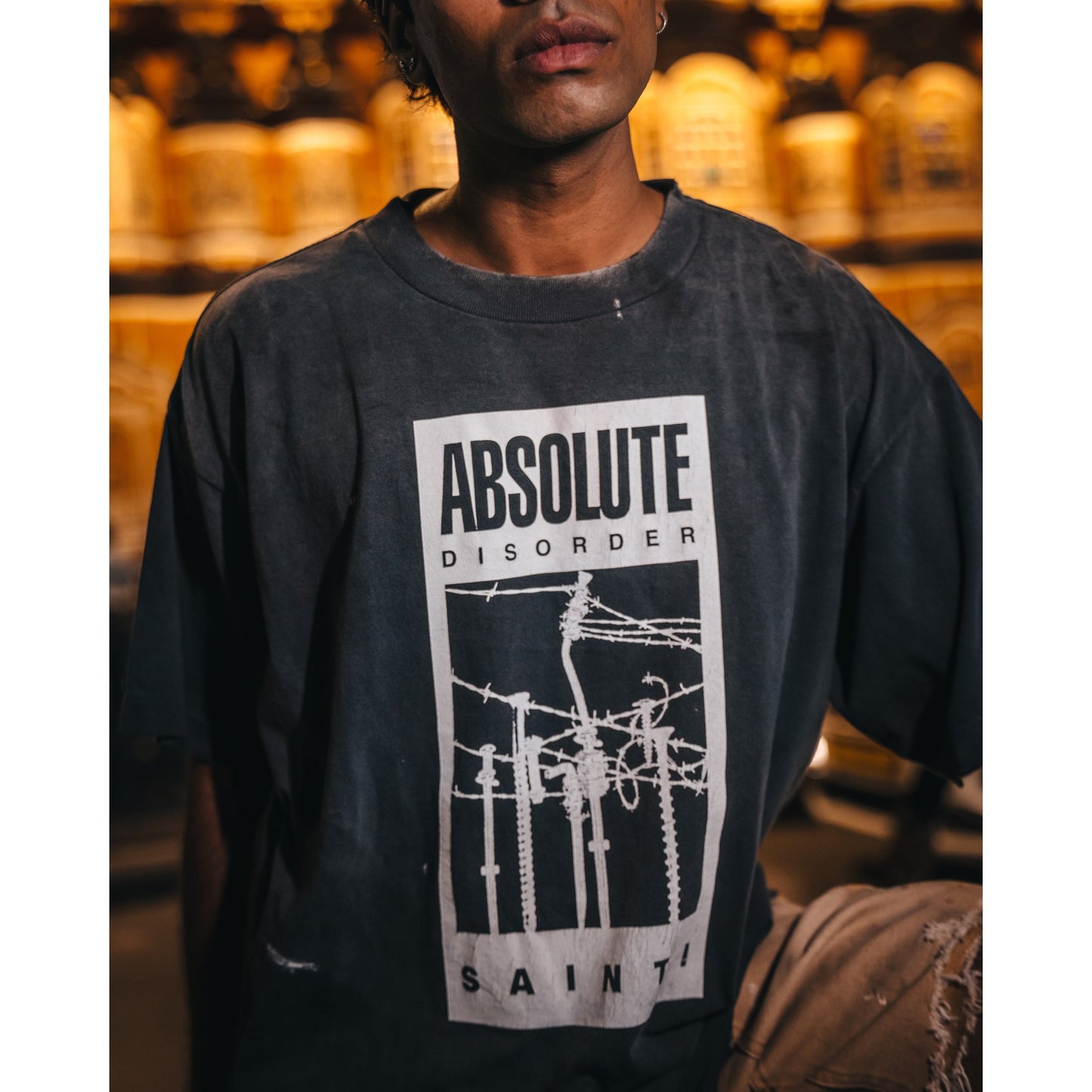 SAINT Mxxxxxx x Kosuke Kawamura KK_SS T-SHIRT/ABSOLUTE / BLACK
