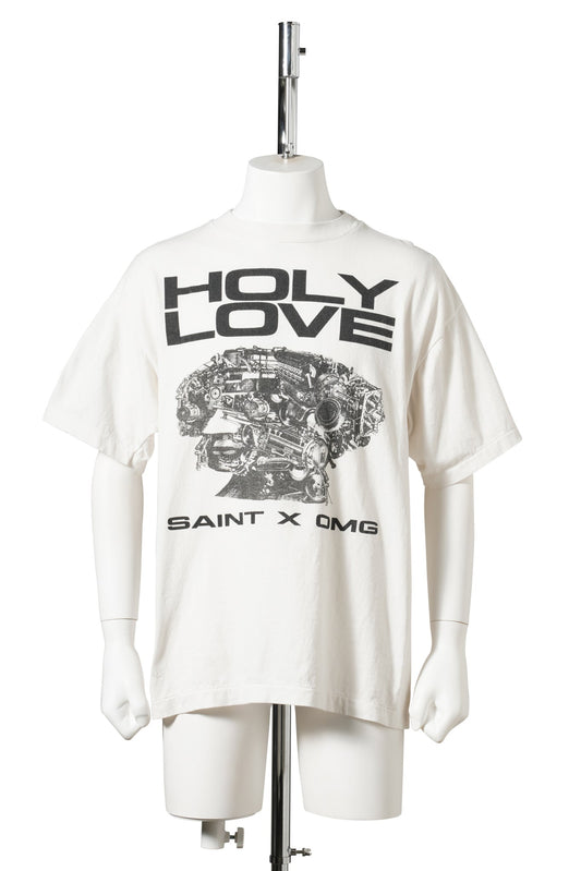 SAINT Mxxxxxx x Kosuke Kawamura KK_SS T-SHIRT/HOLY LOVE / WHITE