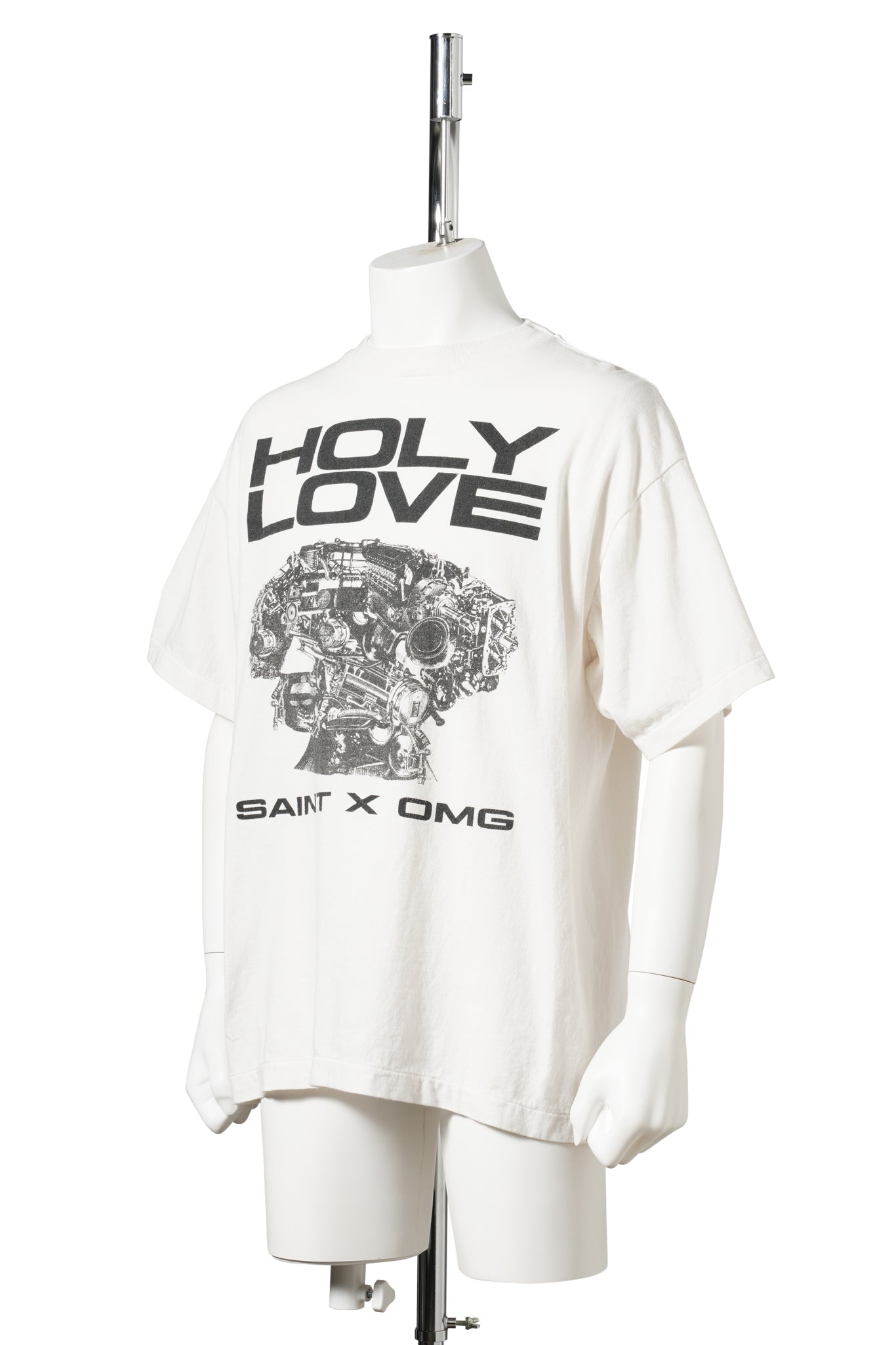 SAINT Mxxxxxx x Kosuke Kawamura KK_SS T-SHIRT/HOLY LOVE / WHITE