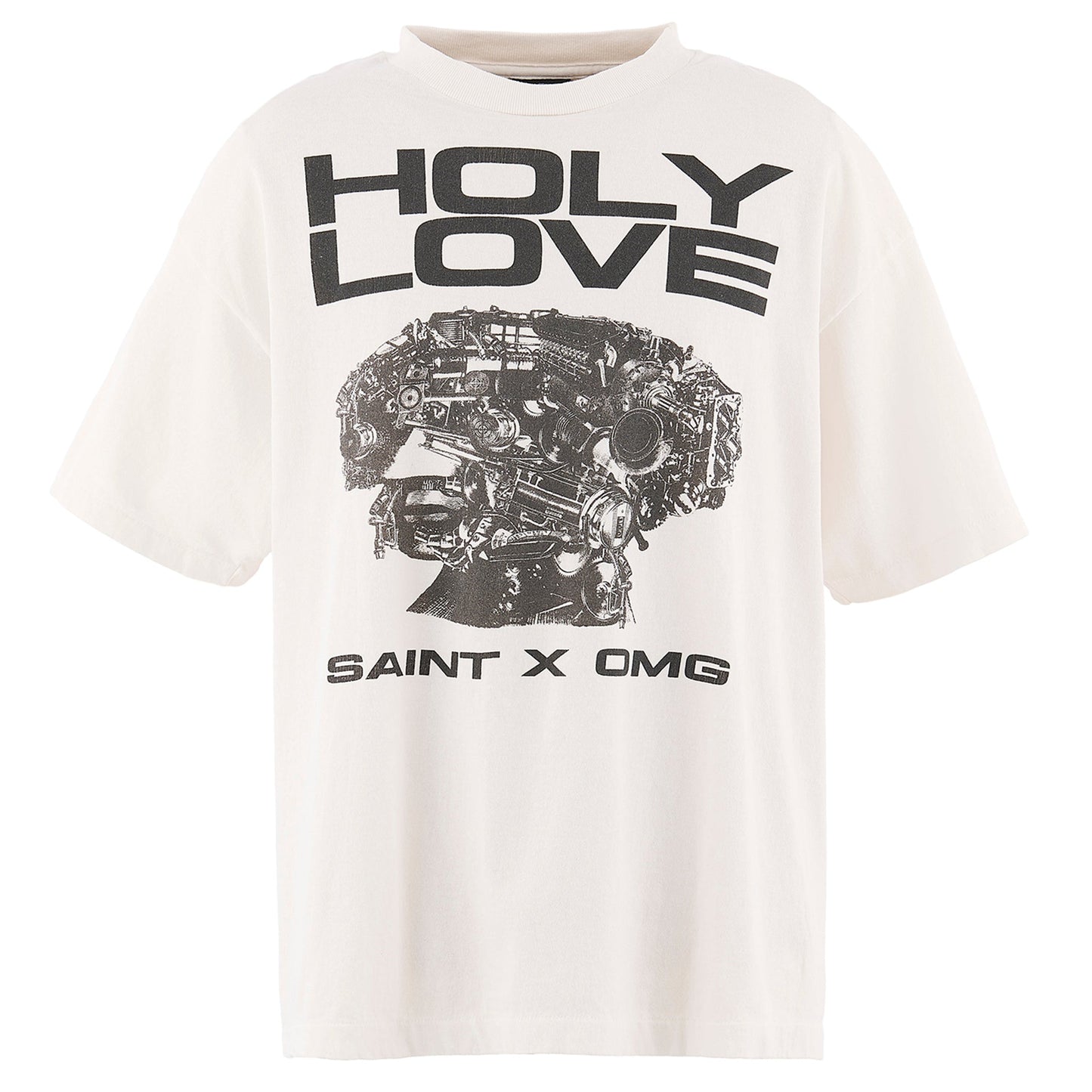 SAINT Mxxxxxx x Kosuke Kawamura KK_SS T-SHIRT/HOLY LOVE / WHITE