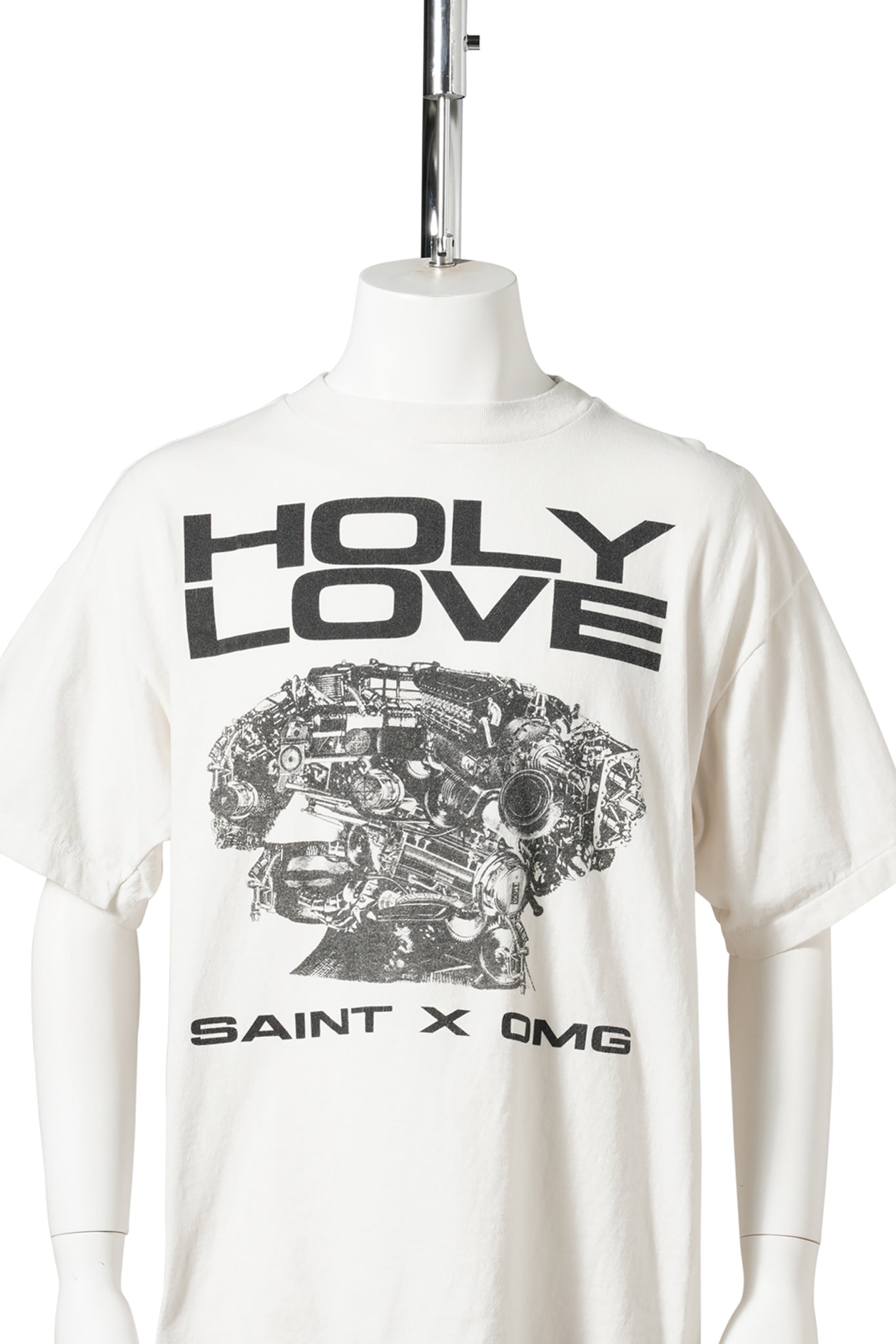 SAINT Mxxxxxx x Kosuke Kawamura KK_SS T-SHIRT/HOLY LOVE / WHITE