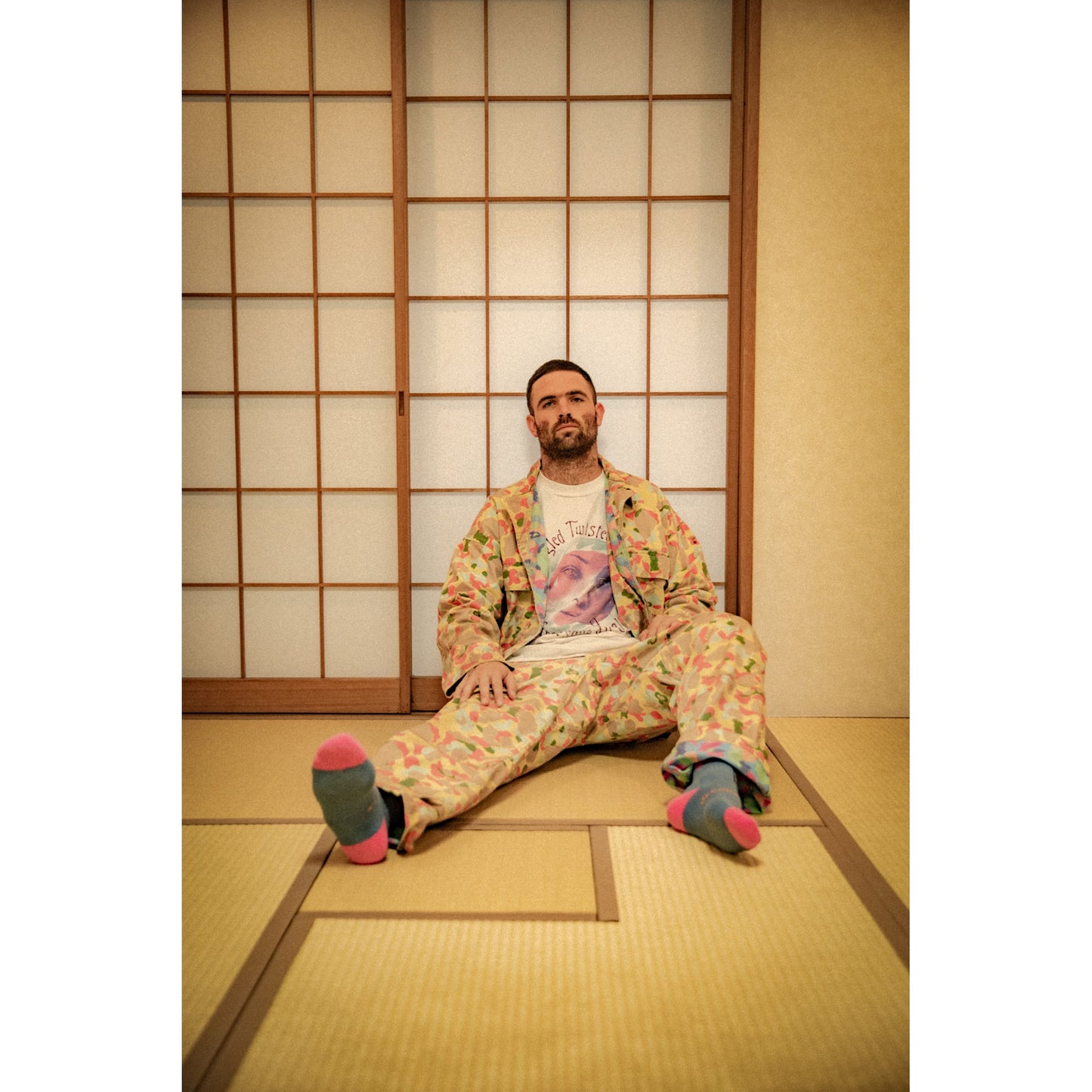 SAINT Mxxxxxxx x Sean Wotherspoon SW_HERRINGBONE PANTS / CAMO