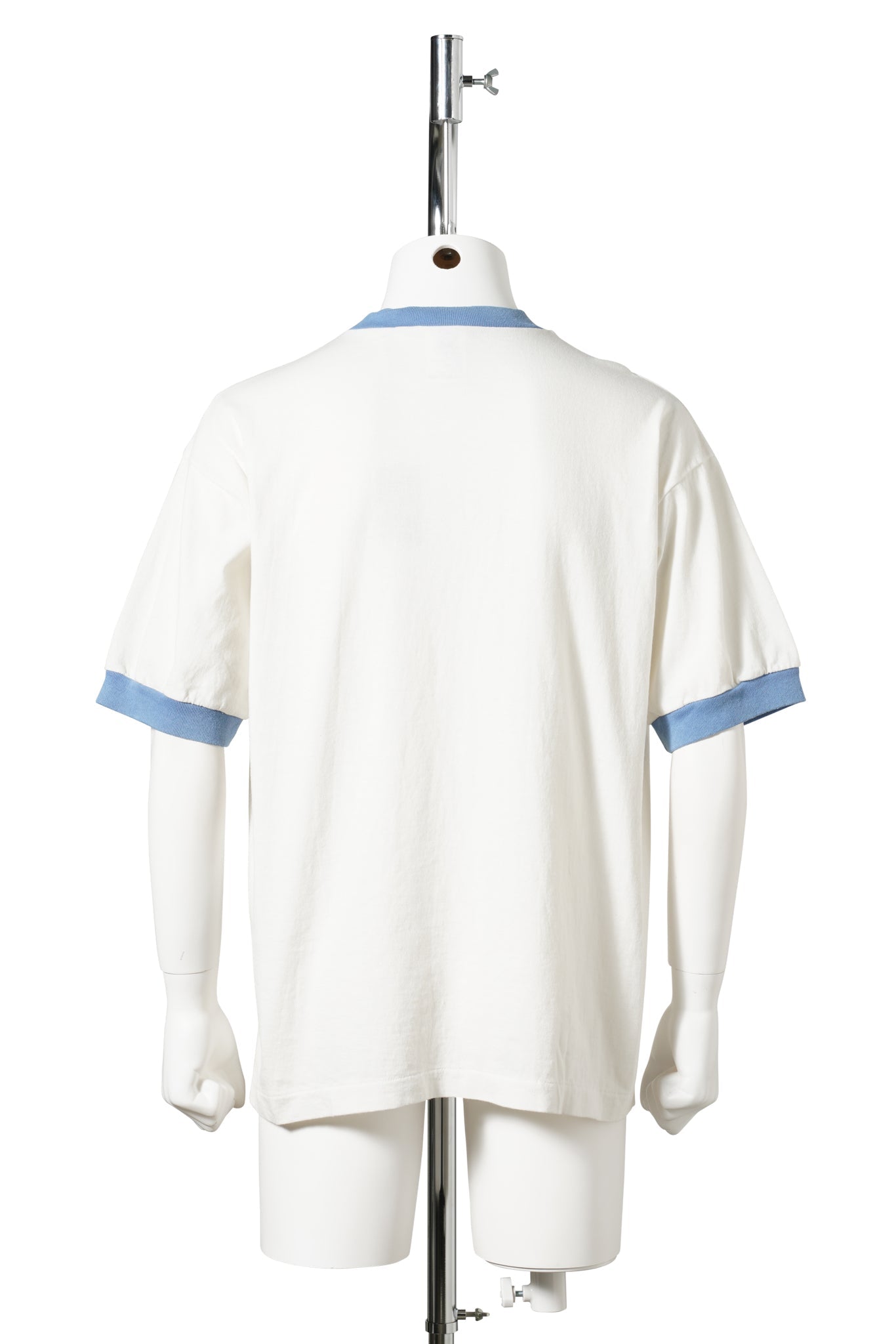 SAINT Mxxxxxx x Boys of summer BOS_SS T-SHIRT/RINGER TEE / WHITE