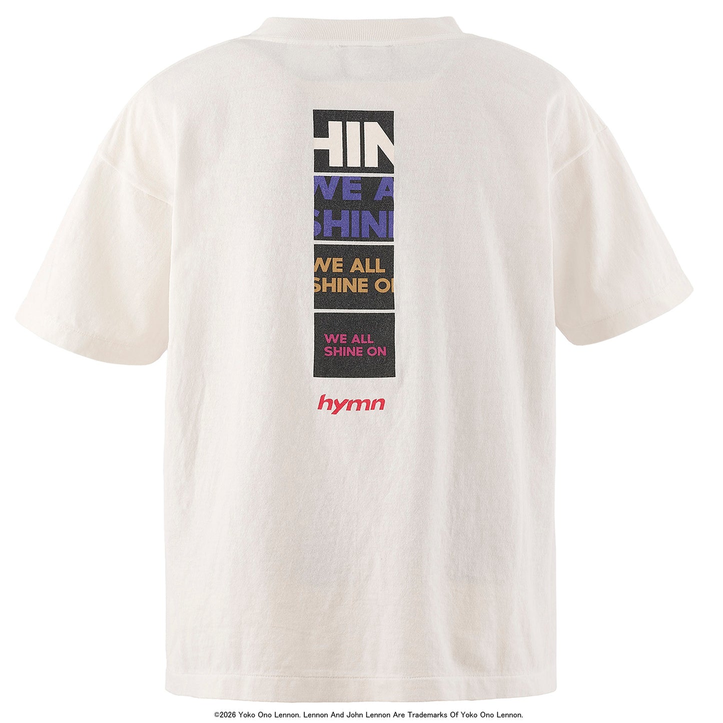 SAINT Mxxxxxx x JOHN LENNON JL_SS T-SHIRT/INSTANT KARMA / WHT