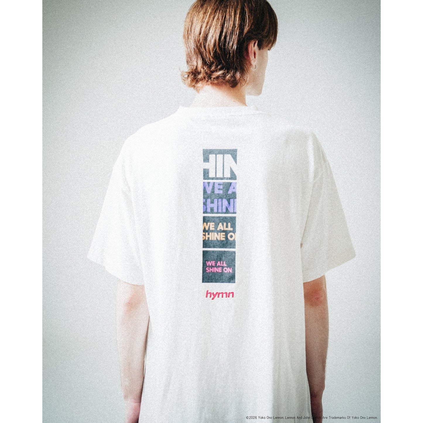 SAINT Mxxxxxx x JOHN LENNON JL_SS T-SHIRT/INSTANT KARMA / WHT