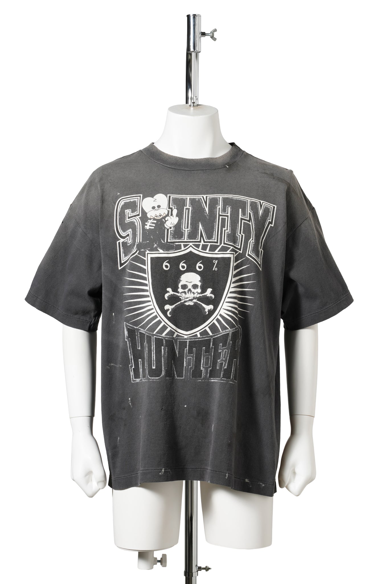 SAINT Mxxxxxx x BOUNTY HUNTER BH_SS T-SHIRT/SAINTY HUNTER / BLK
