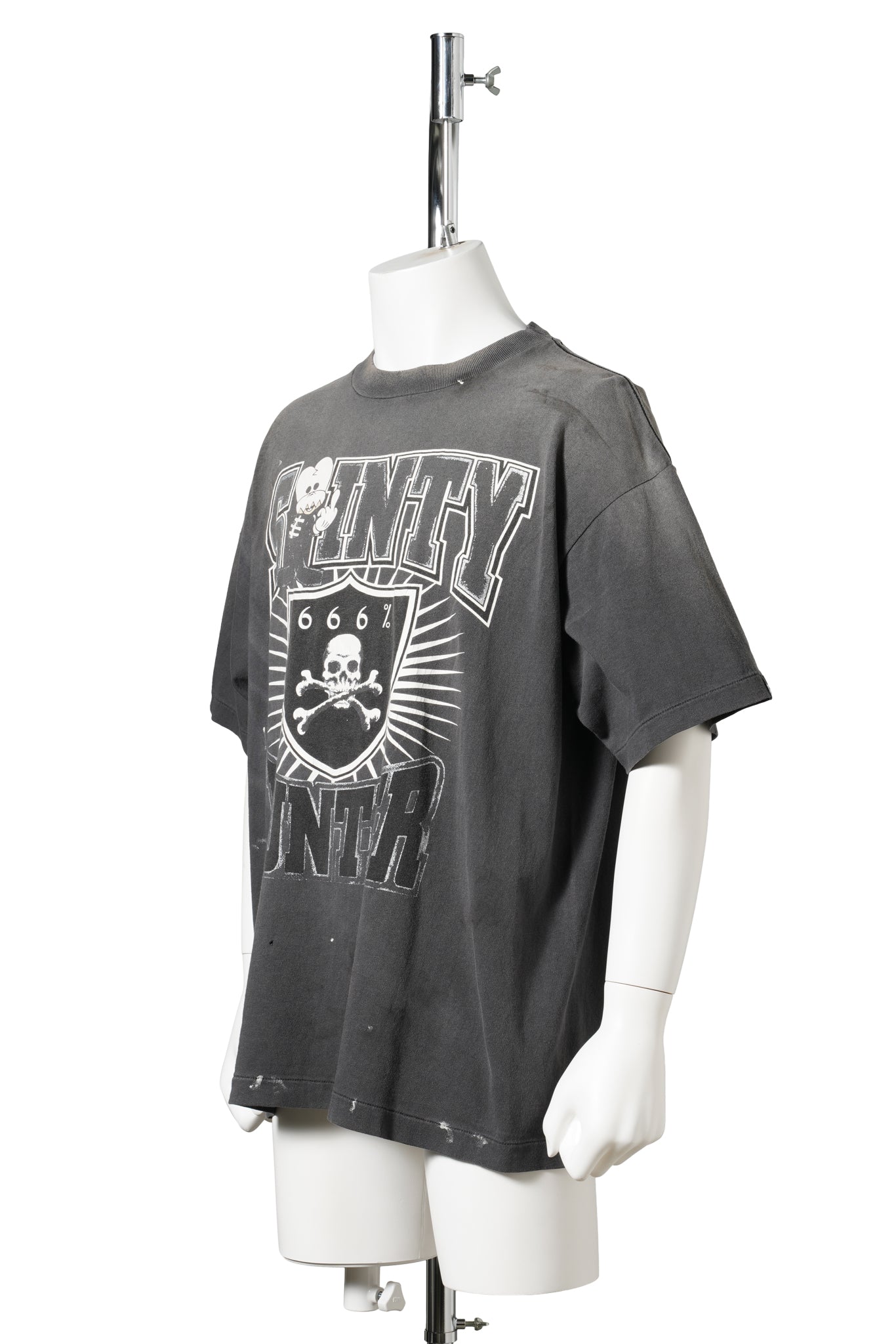 SAINT Mxxxxxx x BOUNTY HUNTER BH_SS T-SHIRT/SAINTY HUNTER / BLK