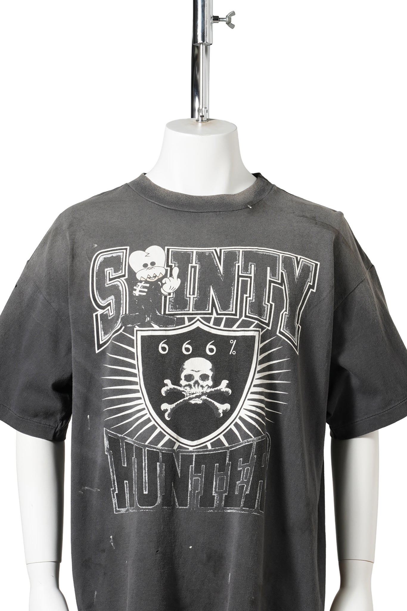 SAINT Mxxxxxx x BOUNTY HUNTER BH_SS T-SHIRT/SAINTY HUNTER / BLK