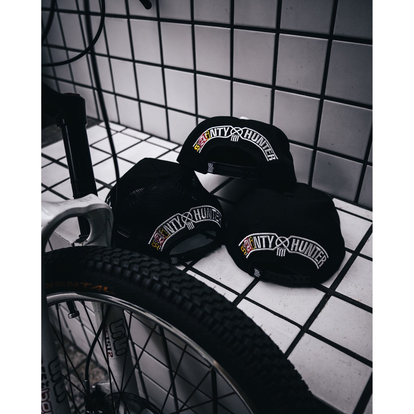 SAINT Mxxxxxx x BOUNTY HUNTER BH_MESH CAP/SAINTY HUNTER / BLACK