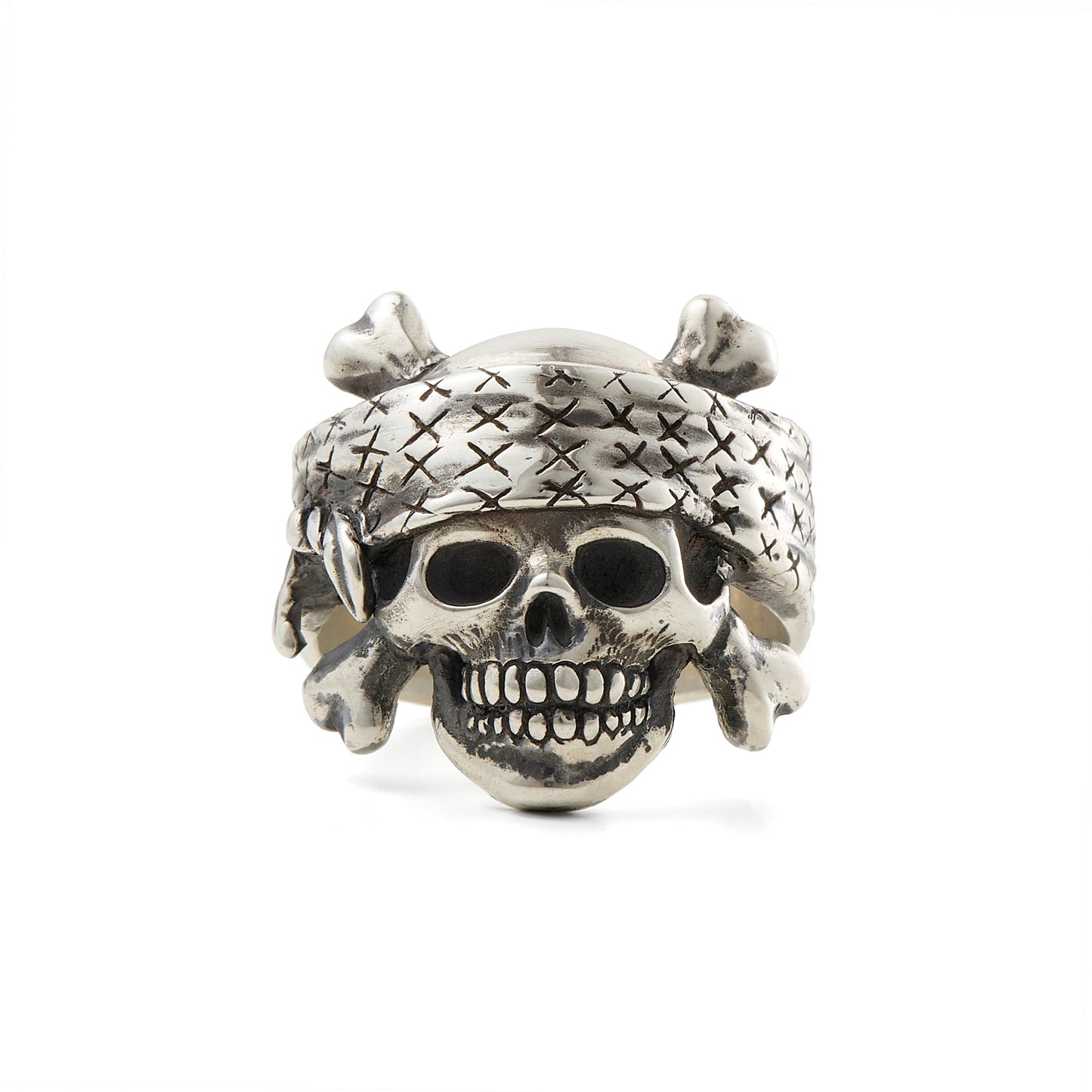 SAINT Mxxxxxx x BOUNTY HUNTER BH_RING/SKULL / SILVER