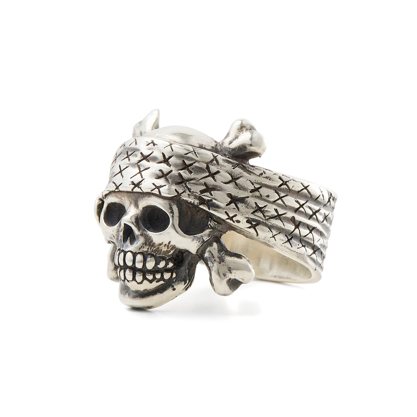 SAINT Mxxxxxx x BOUNTY HUNTER BH_RING/SKULL / SILVER