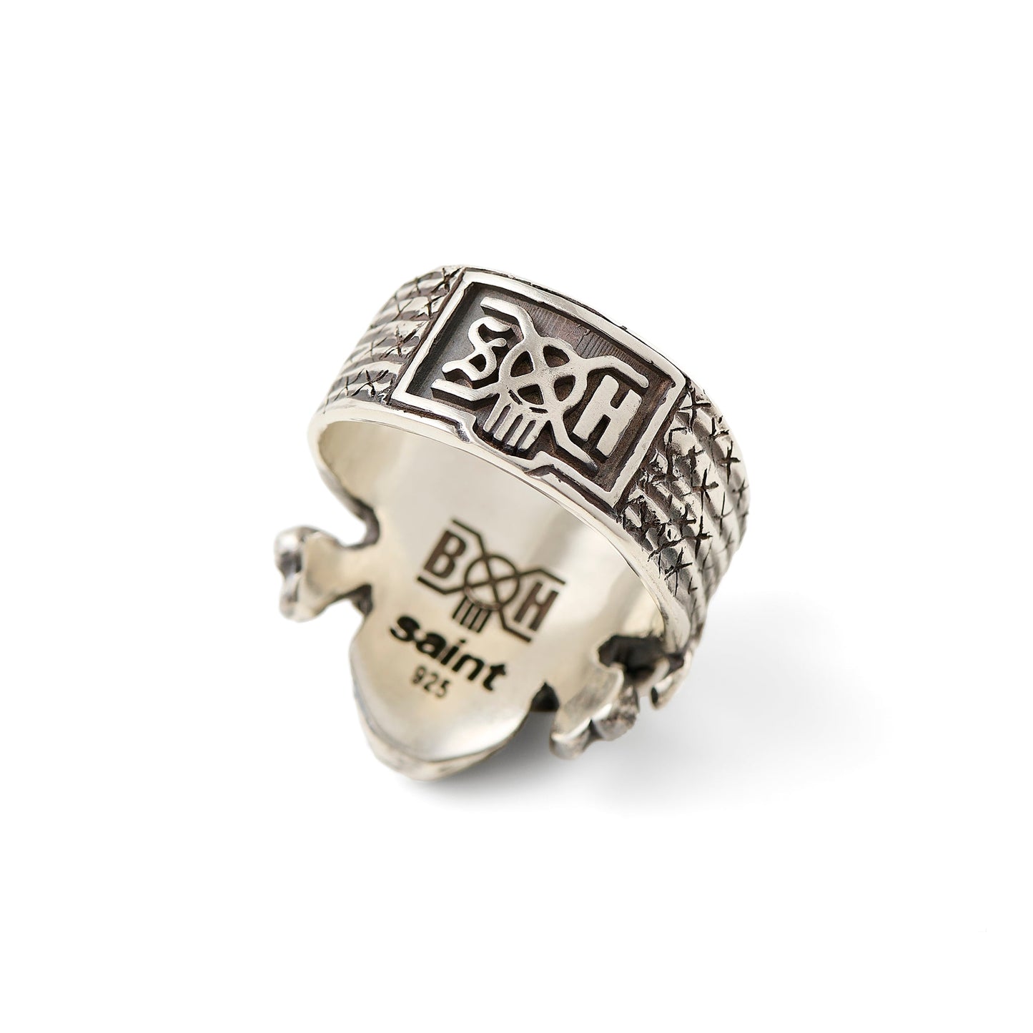 SAINT Mxxxxxx x BOUNTY HUNTER BH_RING/SKULL / SILVER