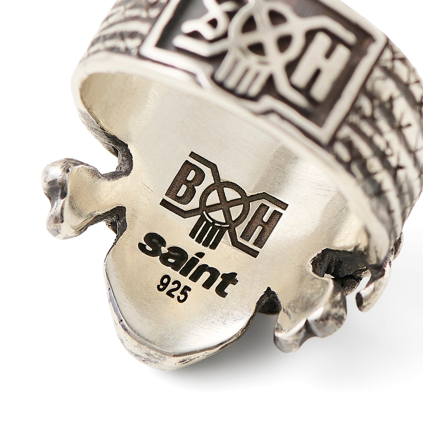 SAINT Mxxxxxx x BOUNTY HUNTER BH_RING/SKULL / SILVER