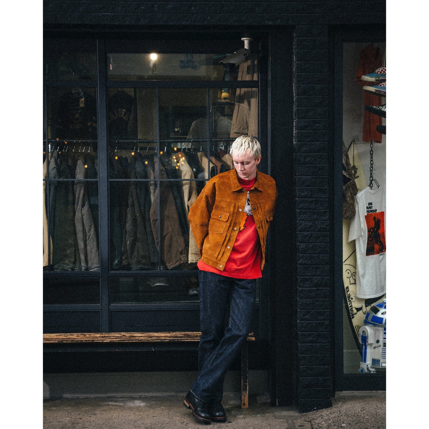 SAINT Mxxxxxx x BerBerJin BBJ_SUEDE SHIRT/SUEDE / BEIGE