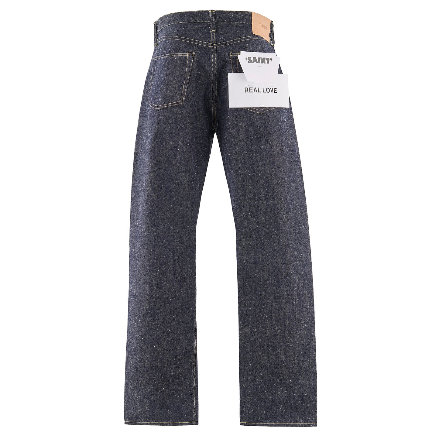 SAINT Mxxxxxx x BerBerJin BBJ_DENIM PANTS/REGID / BLUE