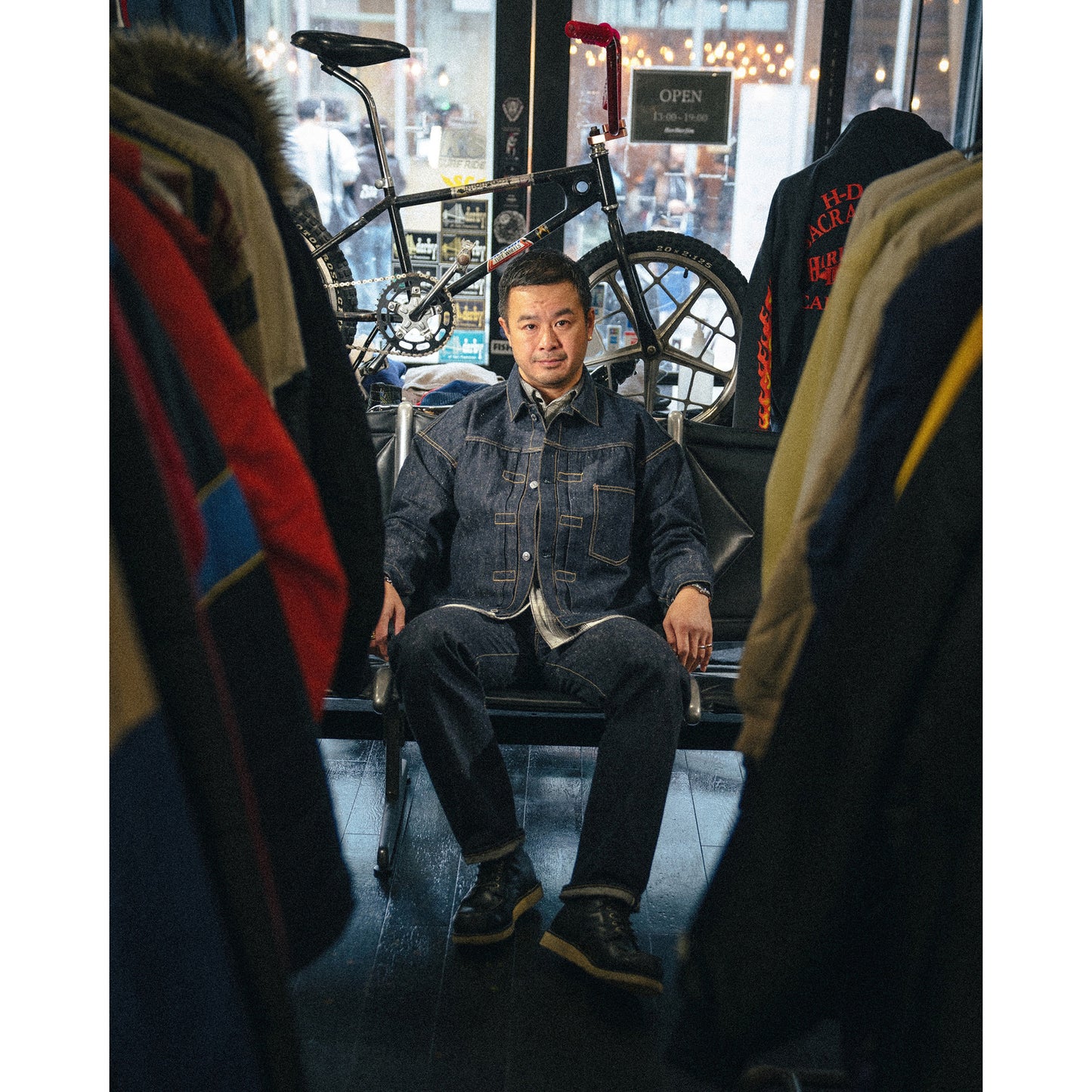 SAINT Mxxxxxx x BerBerJin BBJ_DENIM PANTS/REGID / BLUE