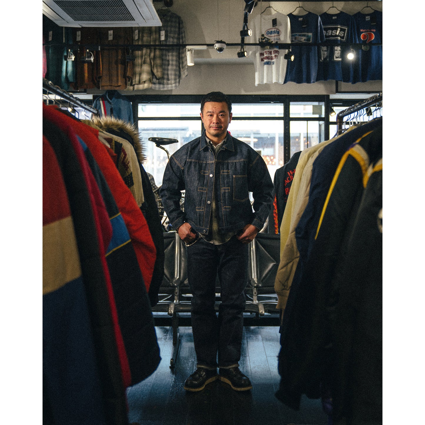 SAINT Mxxxxxx x BerBerJin BBJ_DENIM PANTS/REGID / BLUE