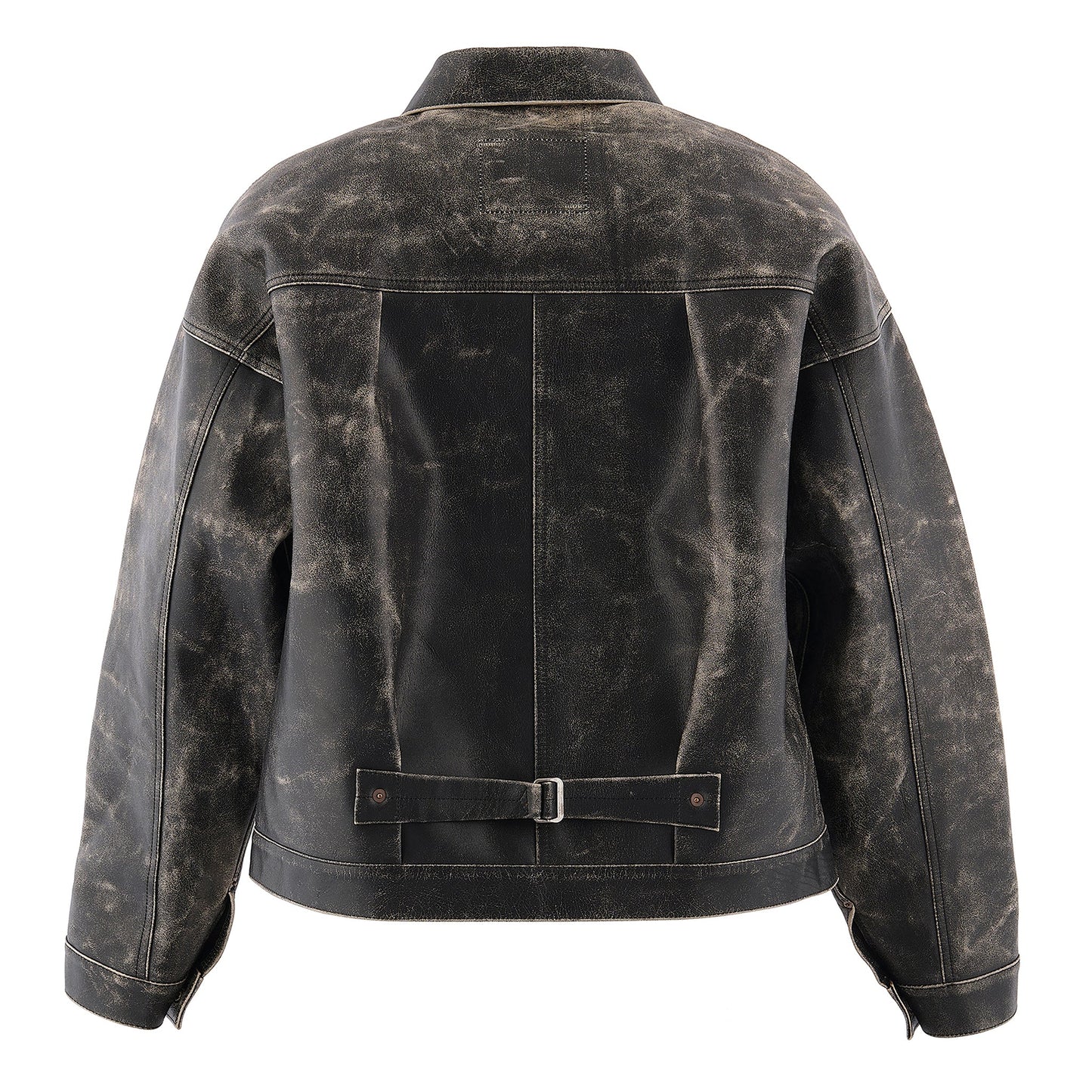 SAINT Mxxxxxx x BerBerJin BBJ_LEATHER JACKET/LEATHER / BLACK