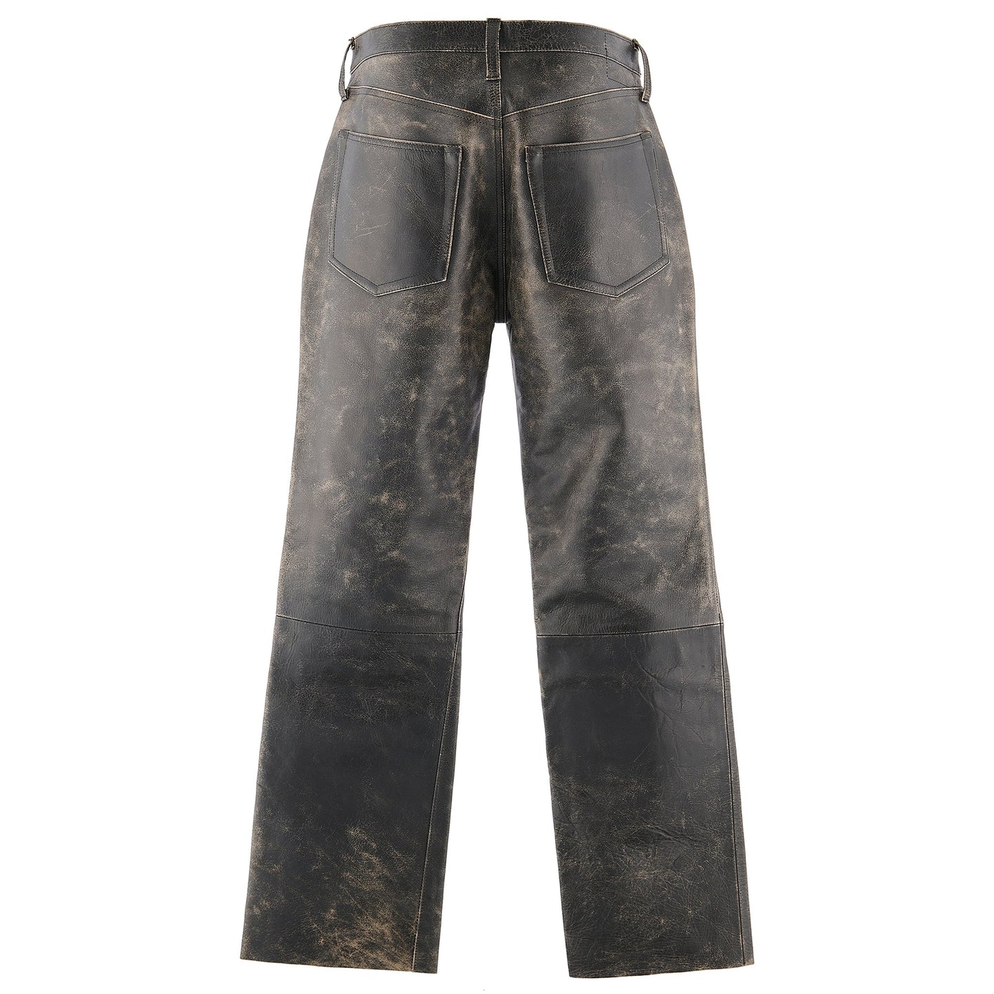 SAINT Mxxxxxx x BerBerJin BBJ_LEATHER PANTS/LEATHER / BLACK