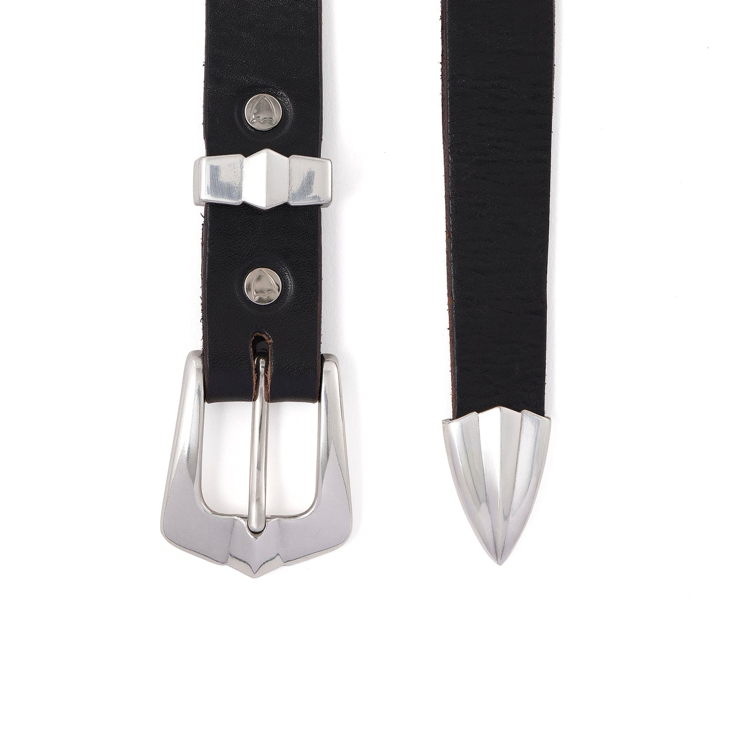 SAINT Mxxxxxx x HTC HTC_BELT NARROW/BLACK STONE / BLACK