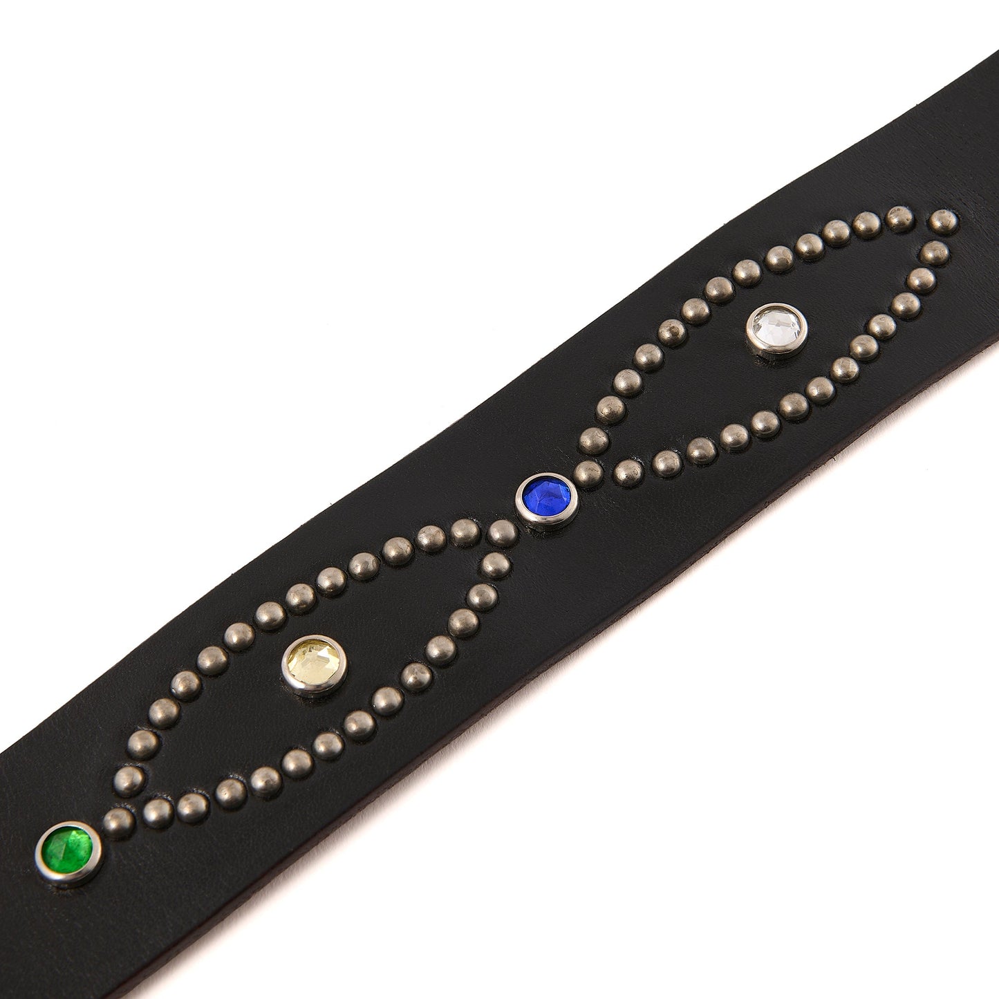 SAINT Mxxxxxx x HTC HTC_BELT/RAINBOW STONE / BLACK