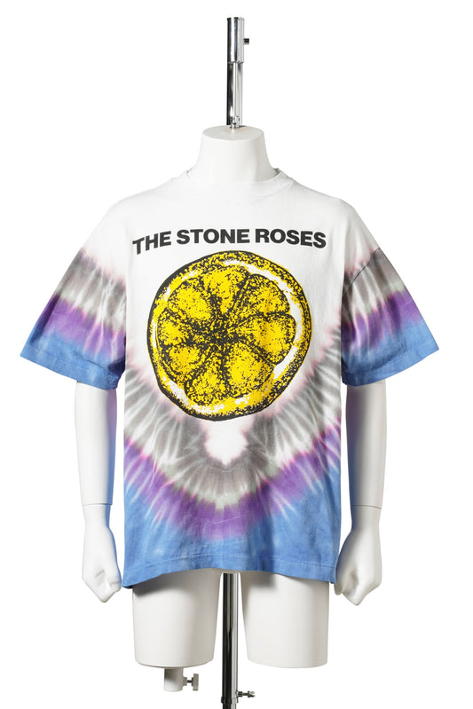 SAINT Mxxxxxx x THE STONE ROSES TSR_SS T-SHIRT/LEMON / TIE DYE