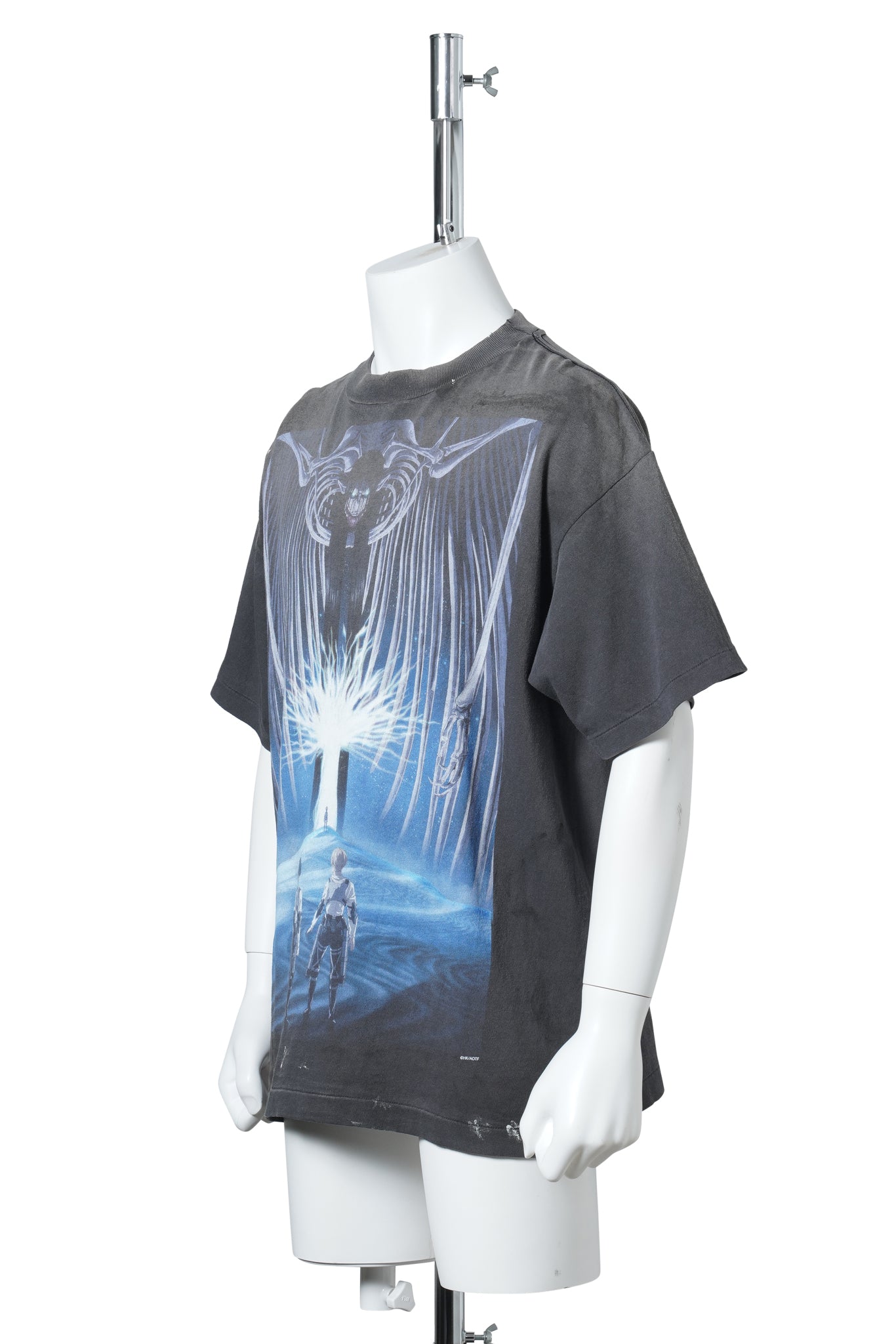 SAINT Mxxxxxx x 進撃の巨人 AOT_SS TEE/ATTACK ON TITAN / BLACK
