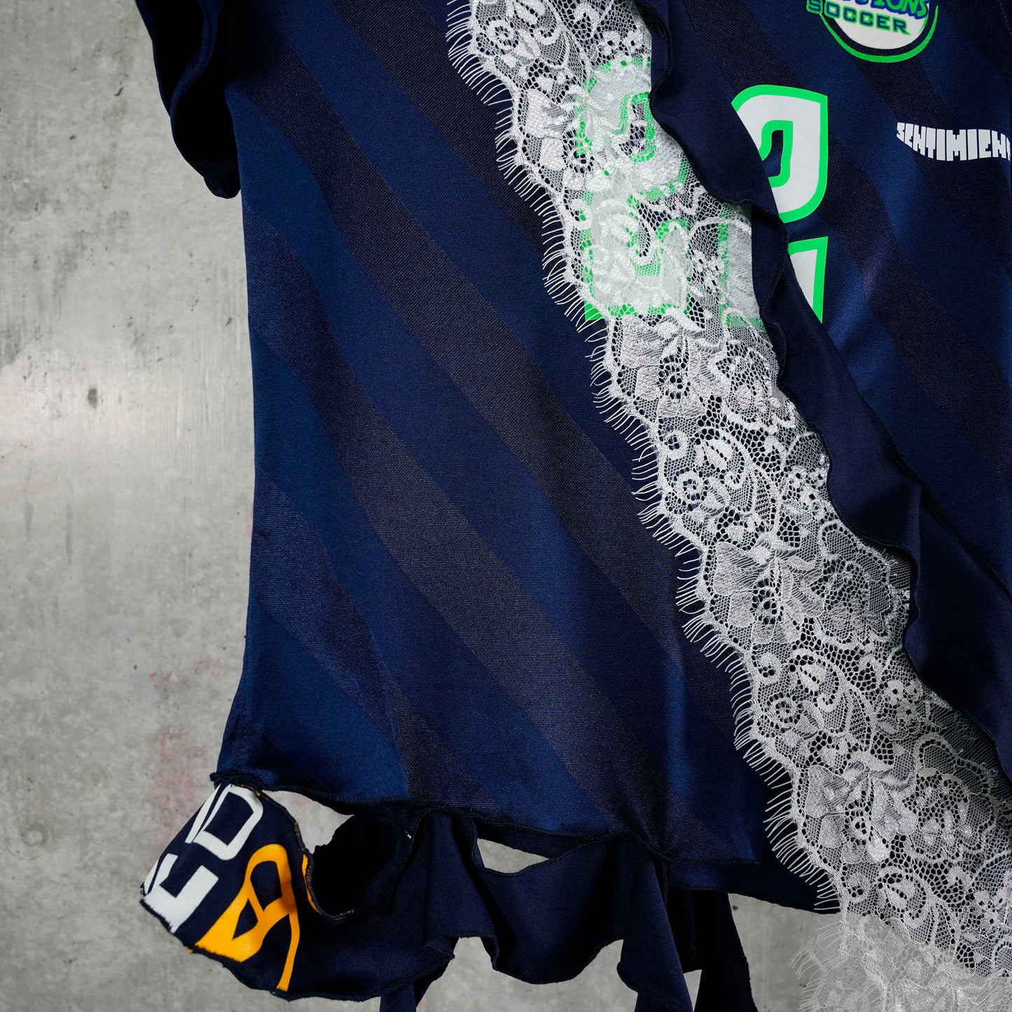 SPIRAL JERSEY / DARK BLUE+WHITE