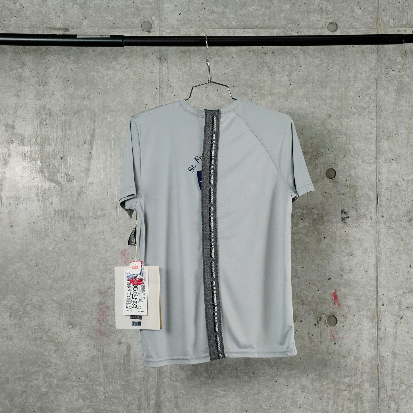 SPLIT JERSEY / GREY+LIGHT GREY