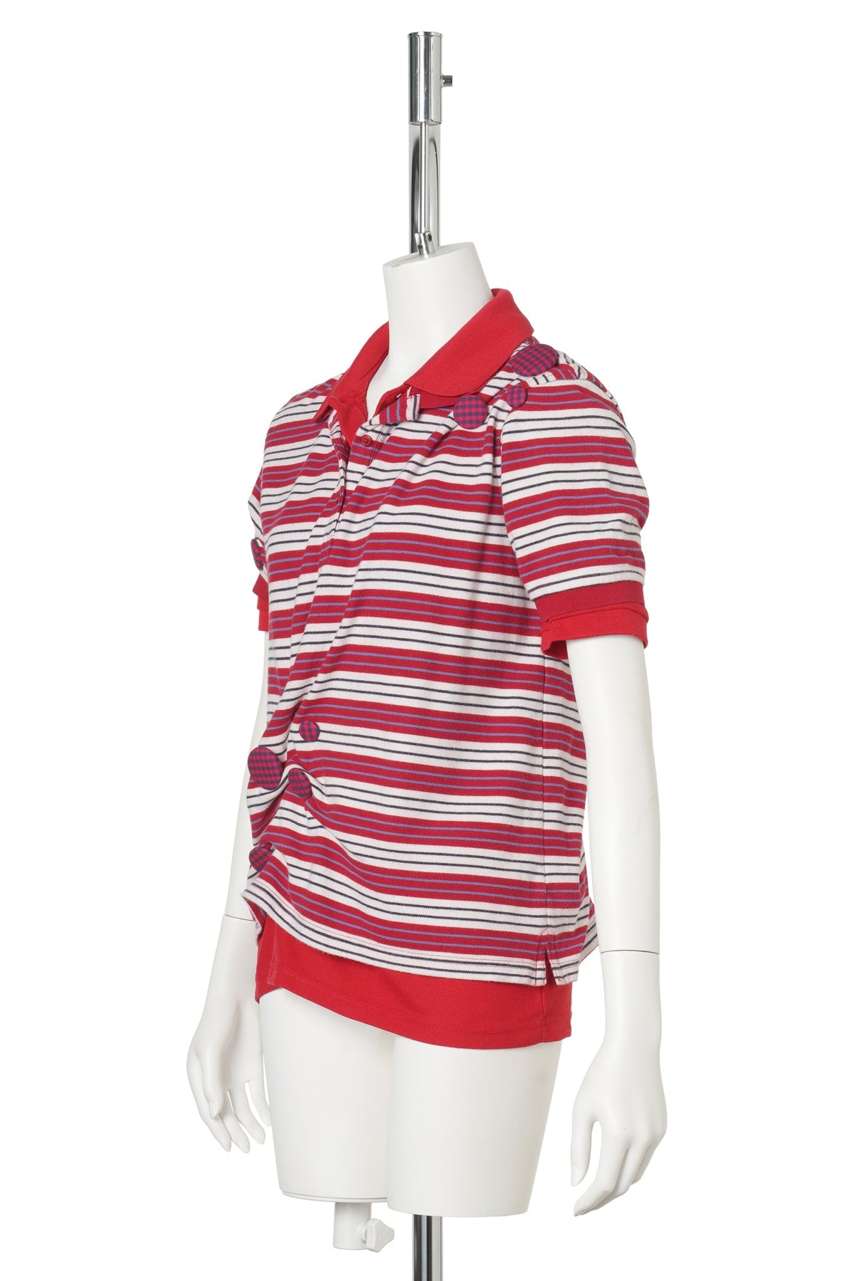 DOUBLE BUTTON POLO / MULTICOLOR