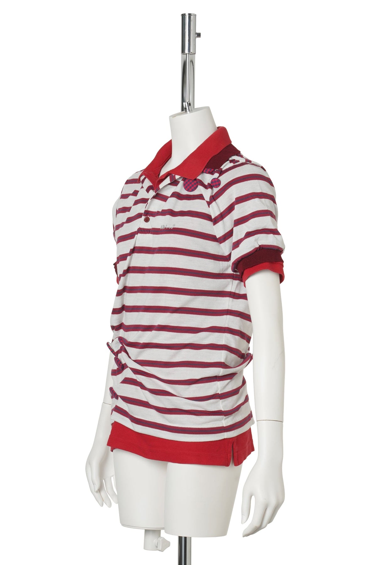 DOUBLE BUTTON POLO / MULTICOLOR