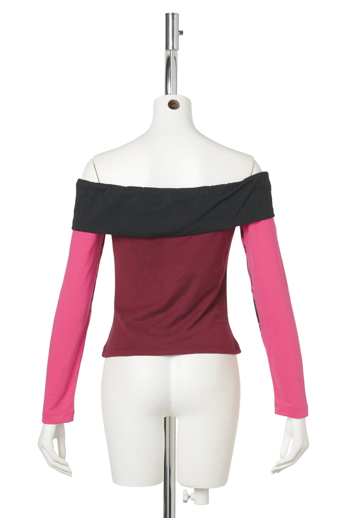 T-SHIRT OFF-SHOULDERS / MULTICOLOR