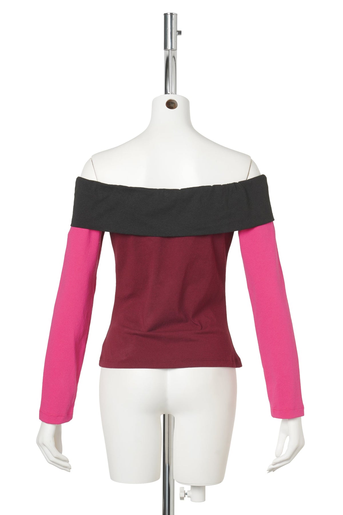 T-SHIRT OFF-SHOULDERS / MULTICOLOR